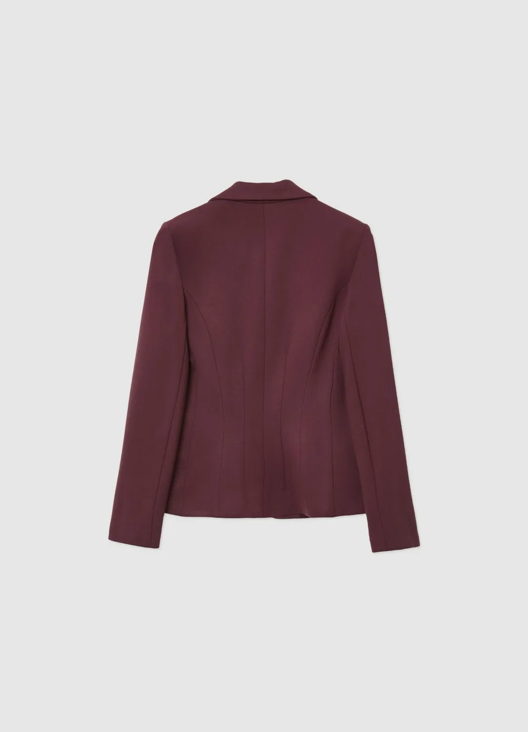 Calliope veste zippée point Milano femme col revers