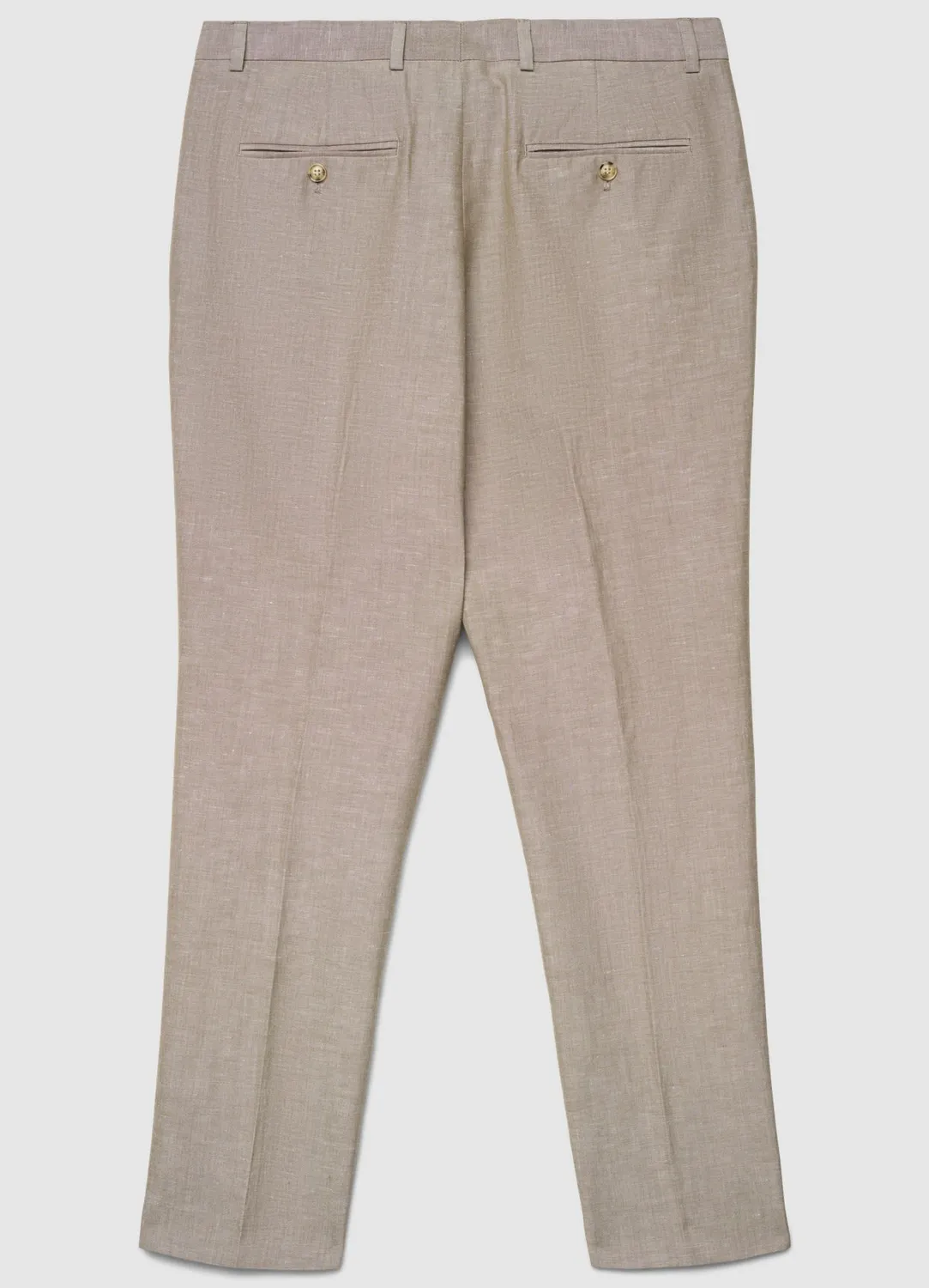 Calliope pantalon sartorial homme coupe droite uni
