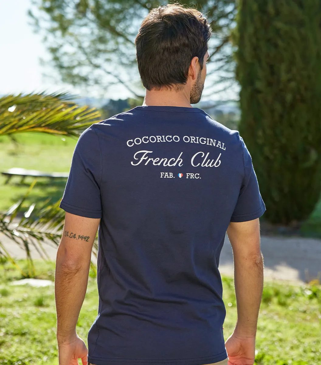 Cocorico Marine French Club t-shirt homme coton