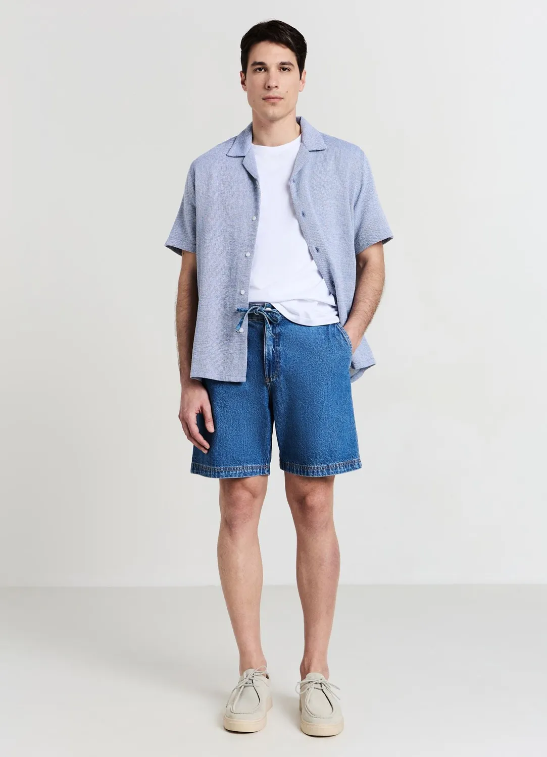 Calliope Short chino homme cordon regular