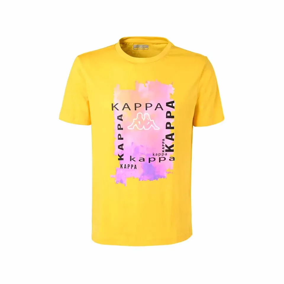Robe di Kappa Emiro t-shirt jaune homme coton