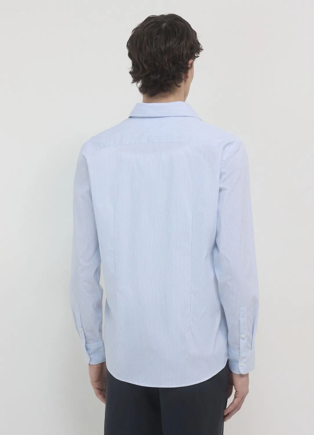 Calliope Camicia righe chemise homme coton regular