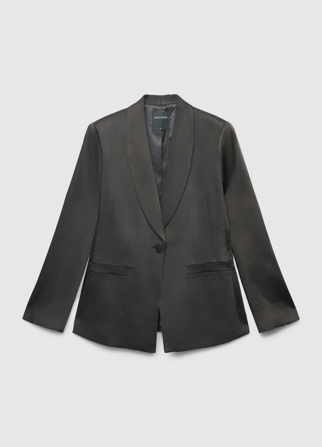 Calliope veste femme satinée monopetto réversible