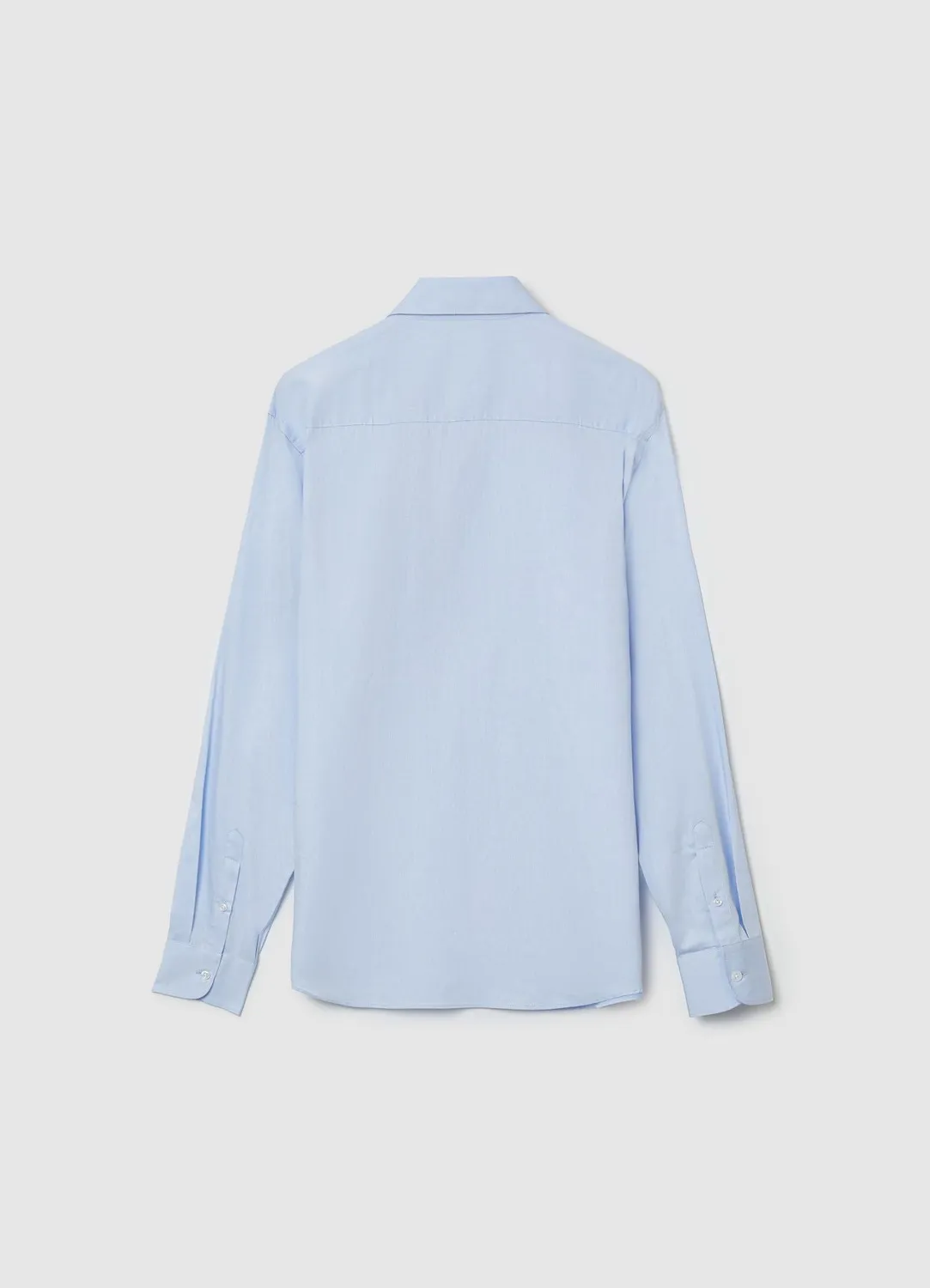 Calliope chemise unie homme coton manches longues