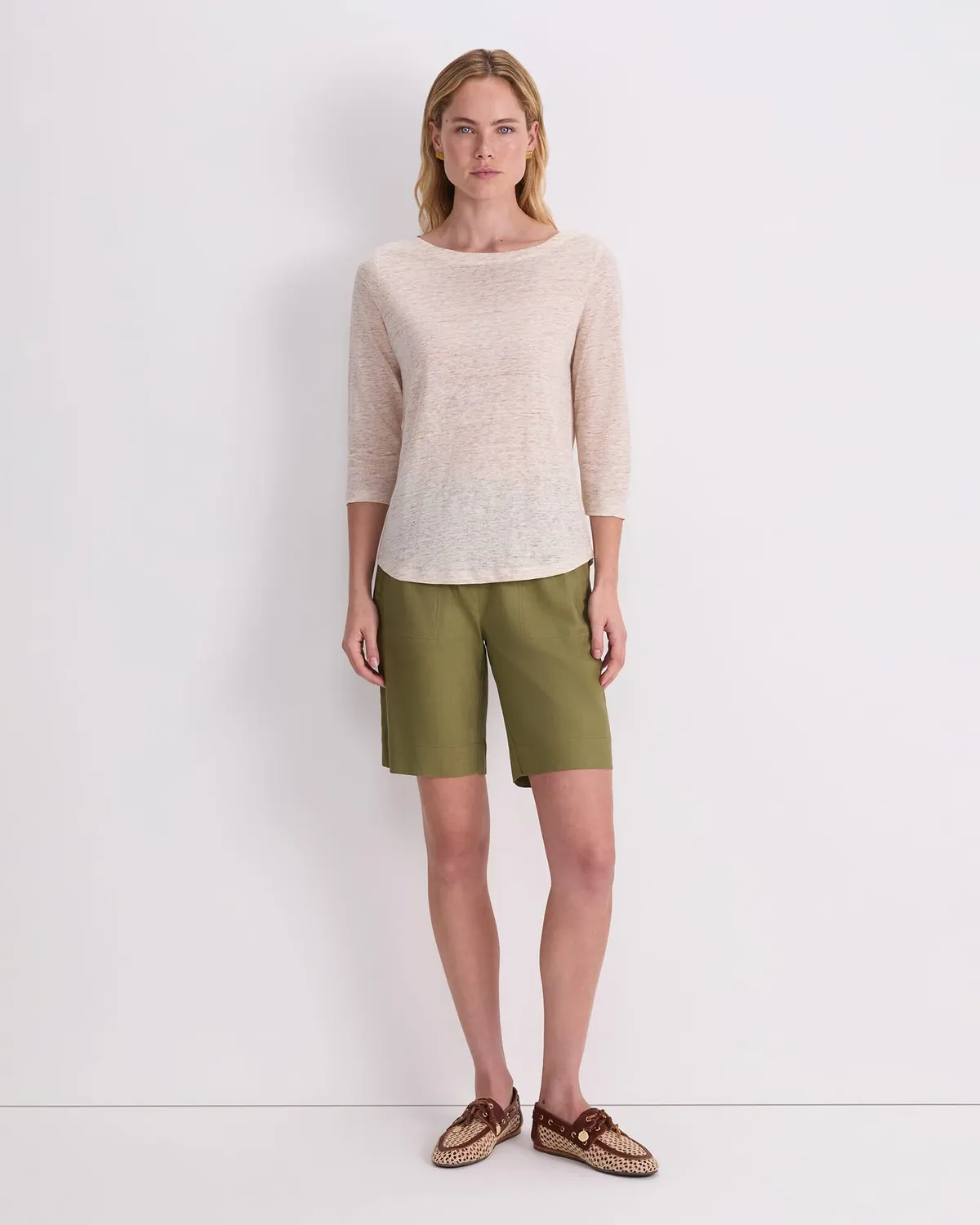 Sportscraft Cecile top lin col bateau rayé
