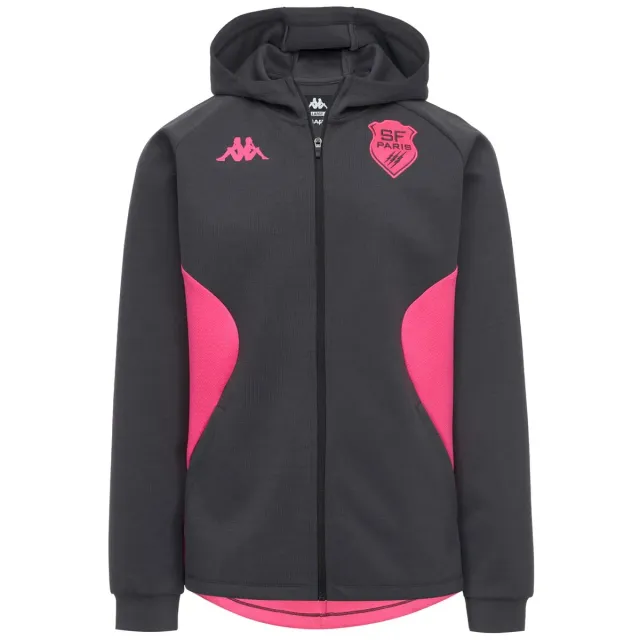 Kappa Mequo 2 Stade Français Paris 26/27 veste homme gris