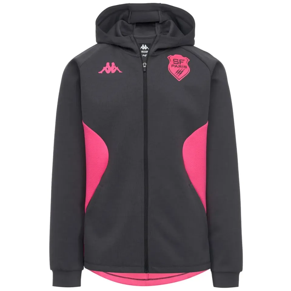 Kappa Mequo 2 Stade Français Paris 26/27 veste homme gris