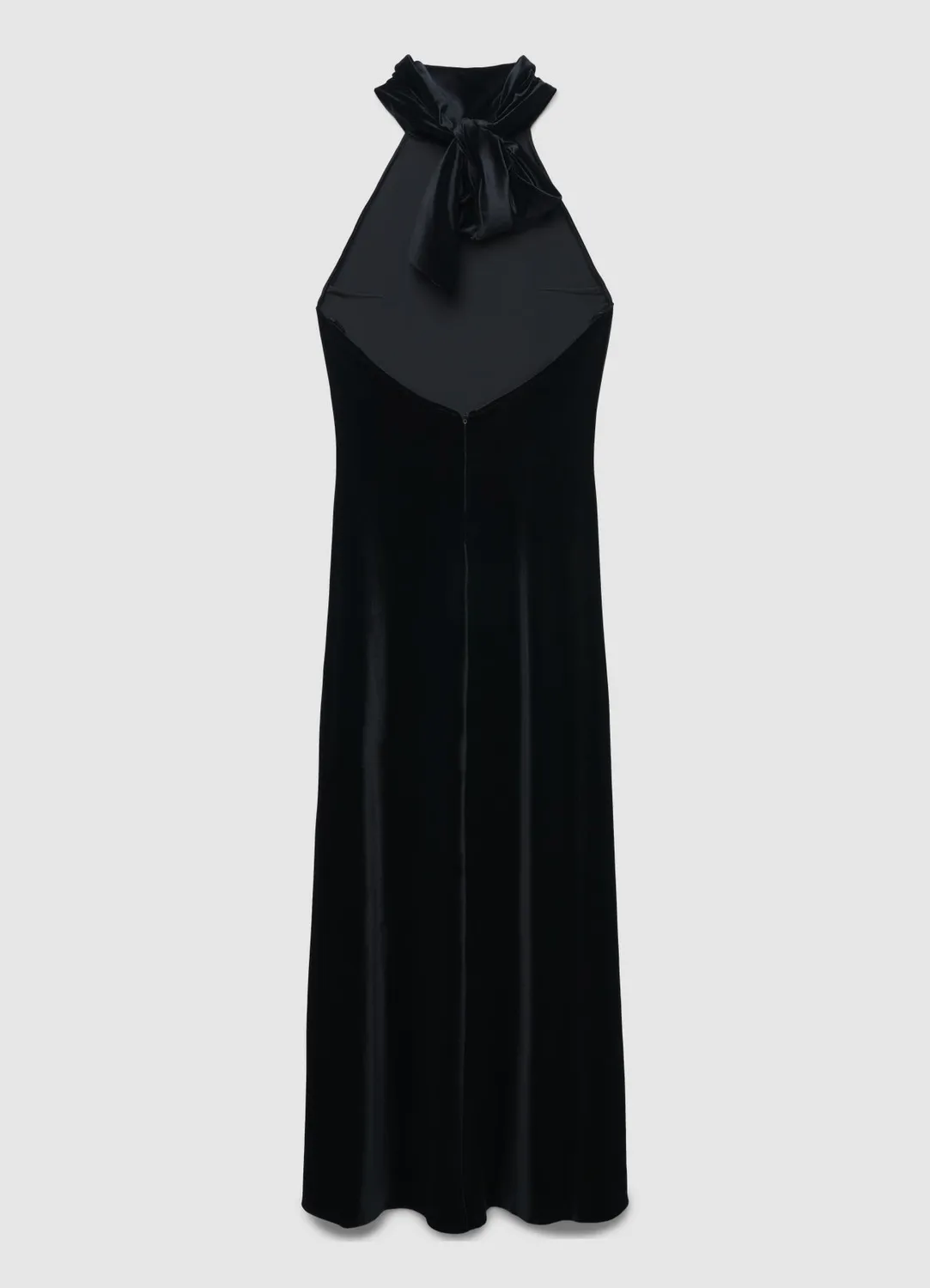 Calliope robe longue nœud col femme soirée