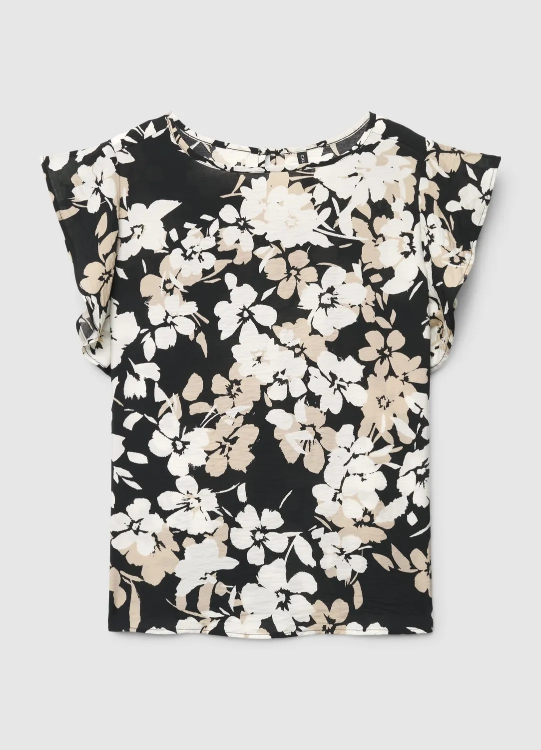 Calliope blouse florale femme manches volants