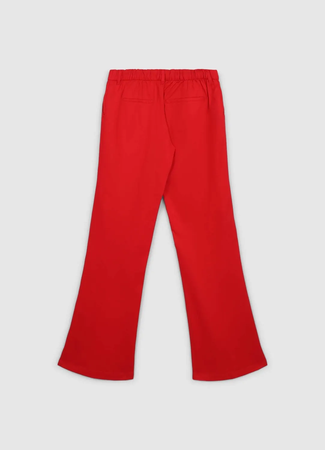 Calliope pantalon flare coton femme uni