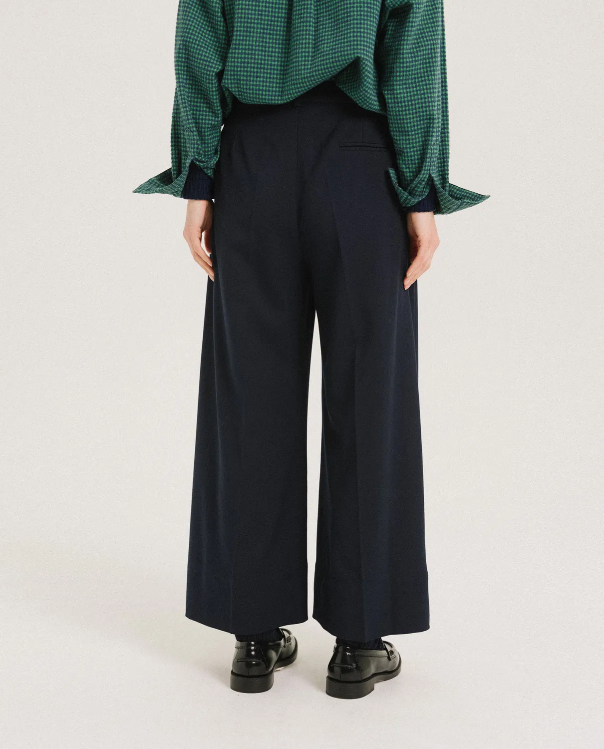 Tinsels Eugene pantalon Navy gabardine large