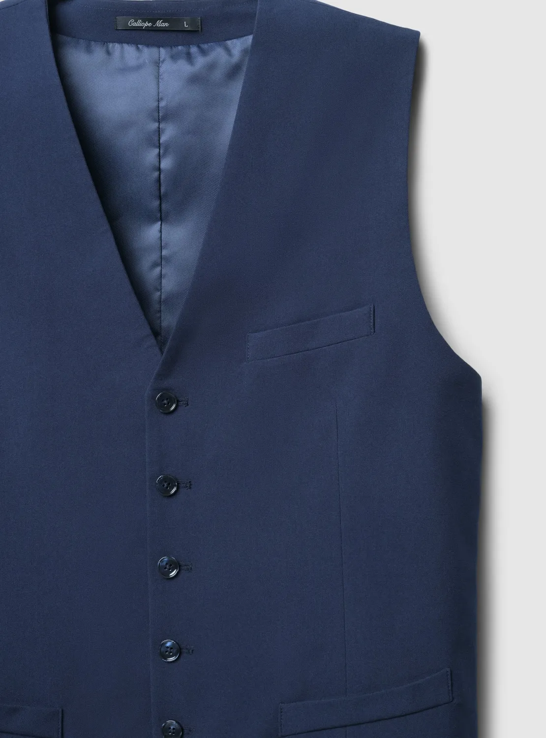 Calliope veste homme boutonnée style bureau