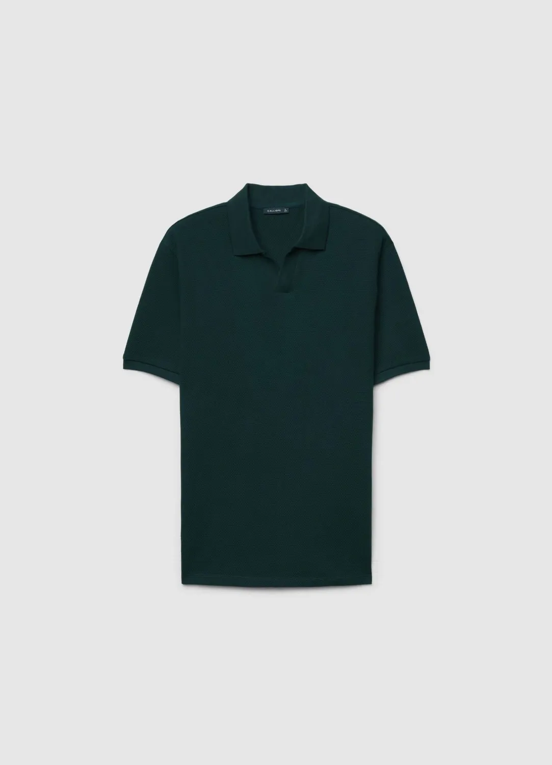 Calliope t-shirt polo homme col V sans boutons