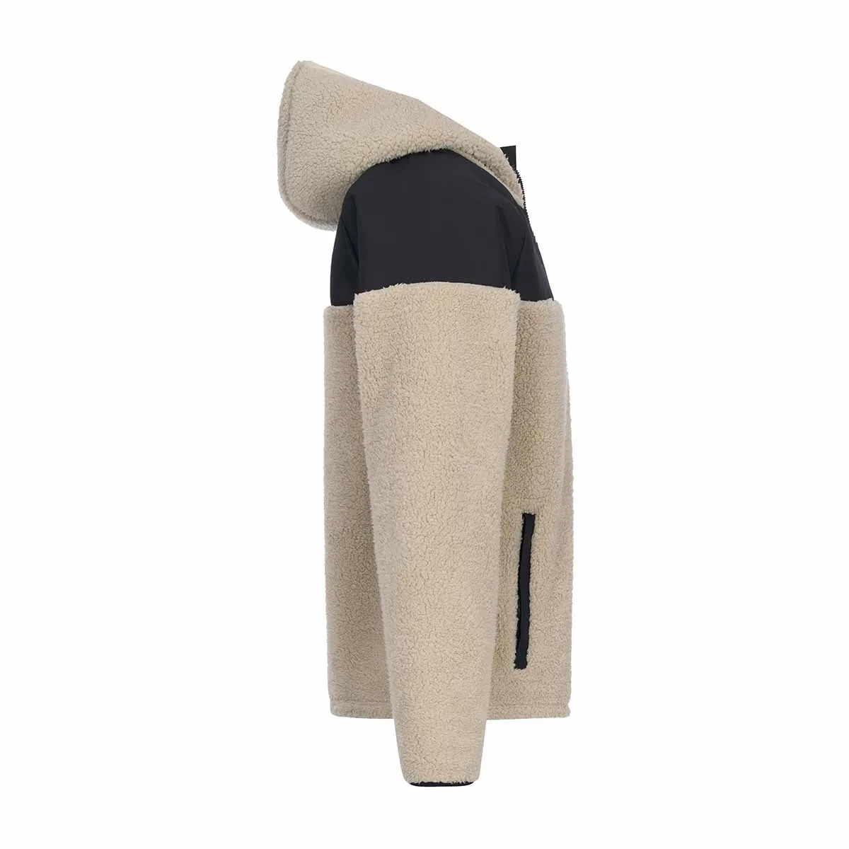 Kappa Ilui Veste homme beige polaire sherpa