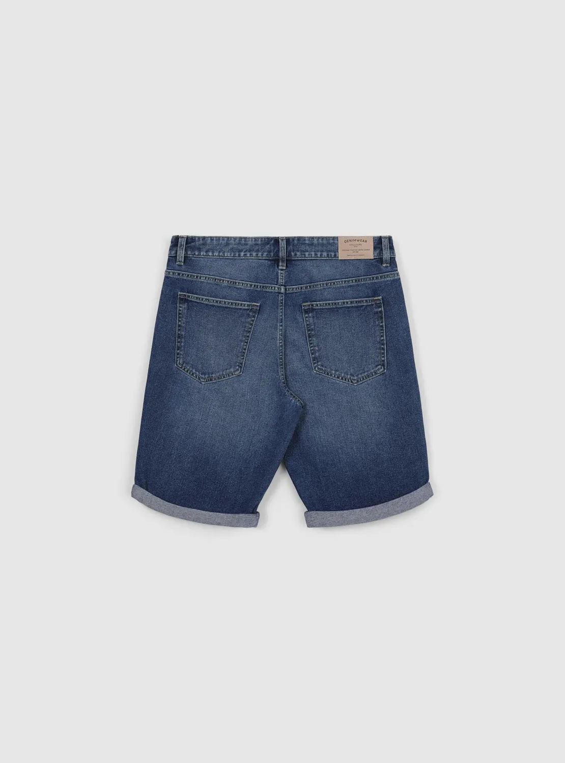 Calliope short jean 5 poches homme regular bleu