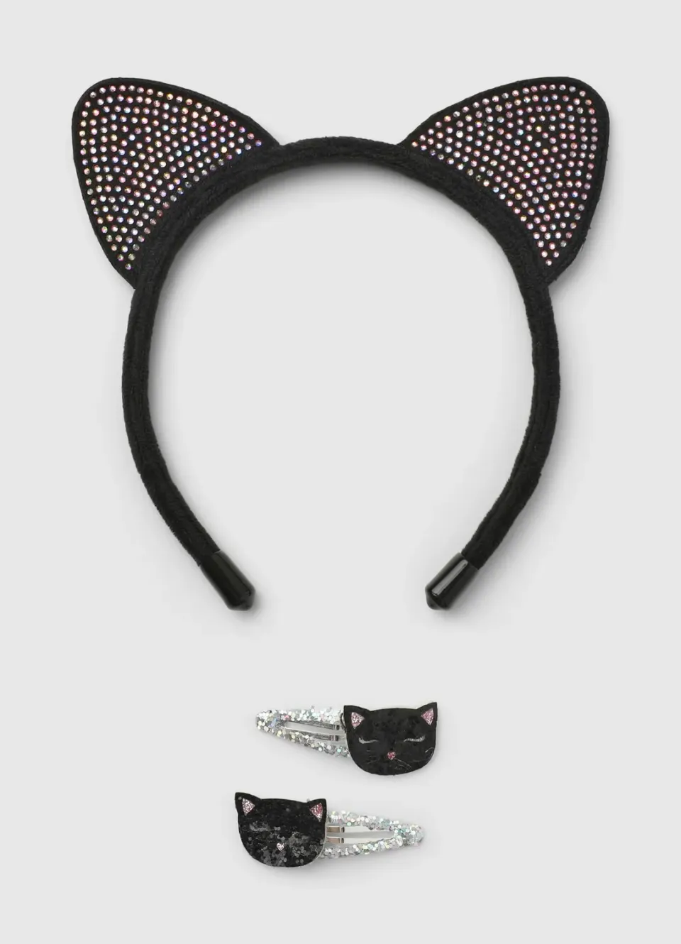 Calliope lot 3 accessoires cheveux fille chat