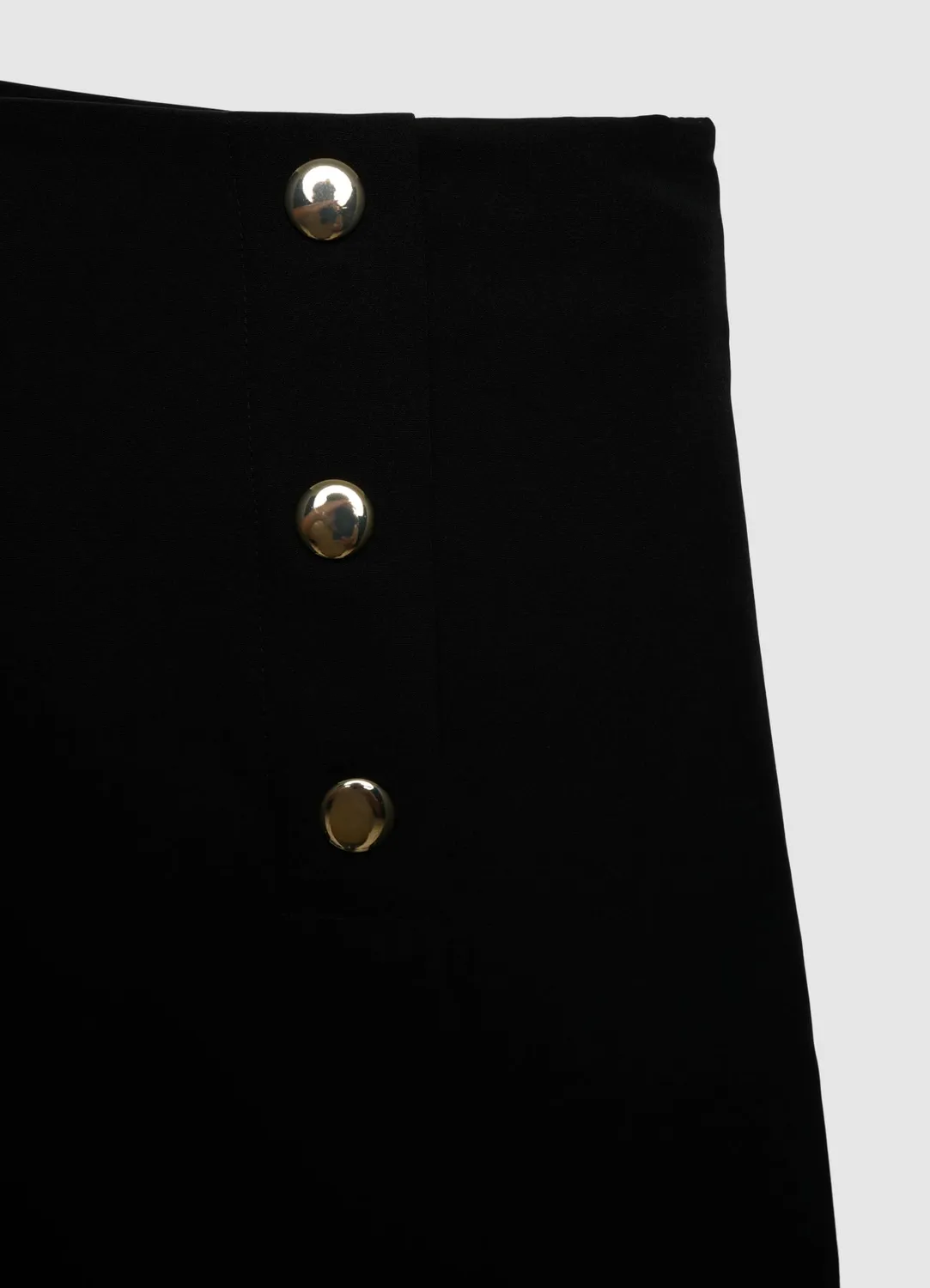 Calliope short tailleur femme boutons taille haute