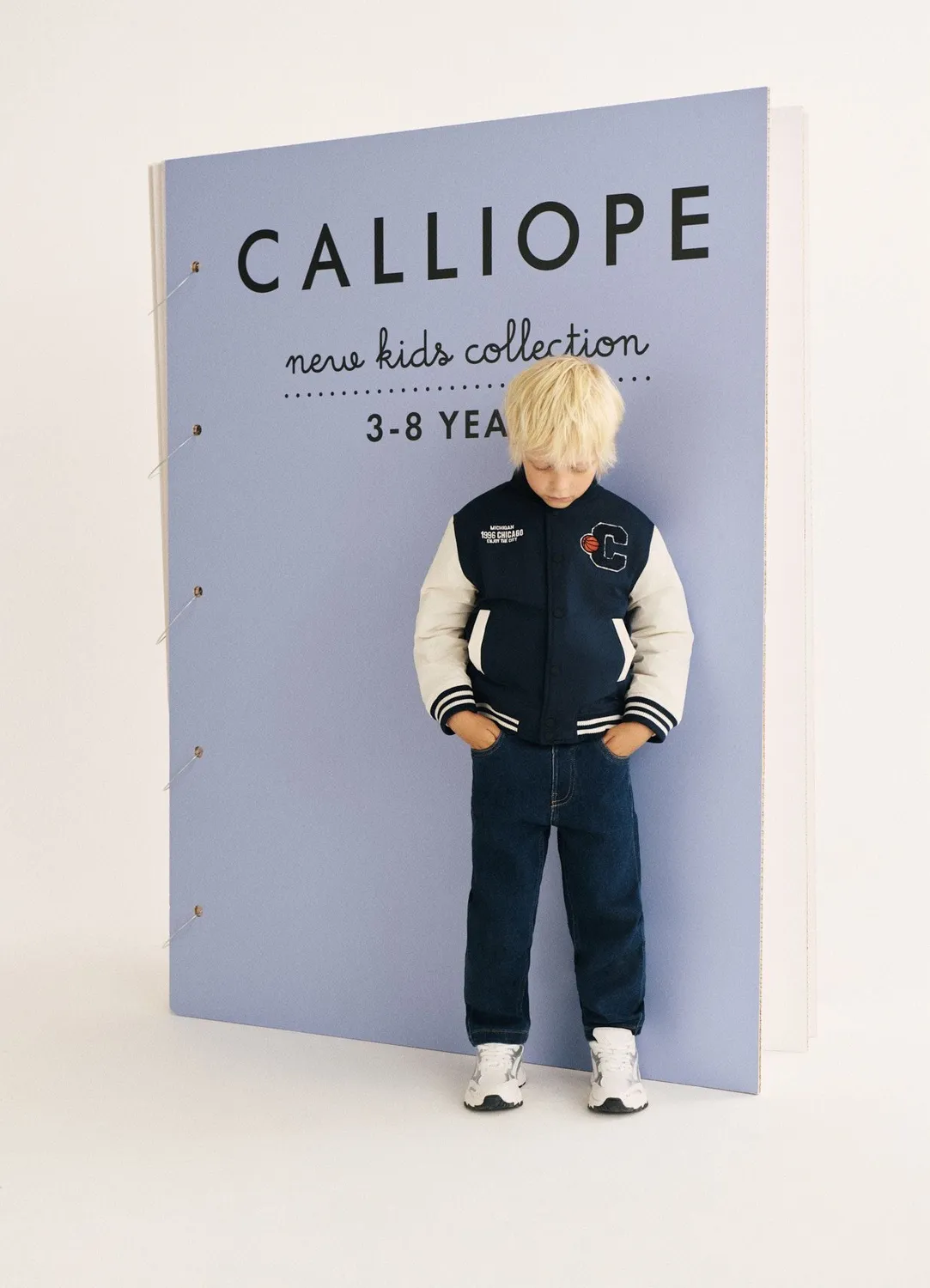 Calliope jean straight 5 poches garçon coupe droite