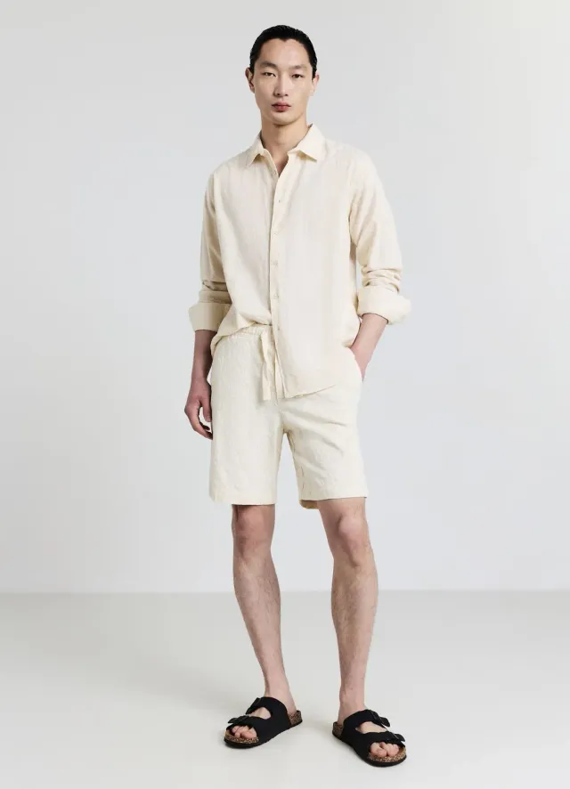 Calliope chemise homme coton motif ethnique
