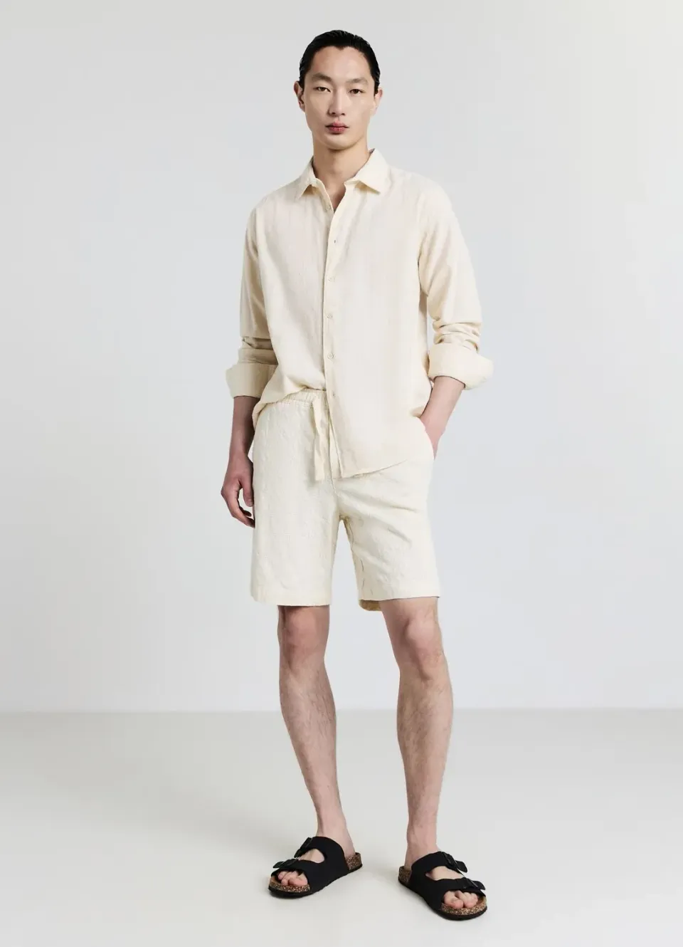 Calliope chemise homme coton motif ethnique