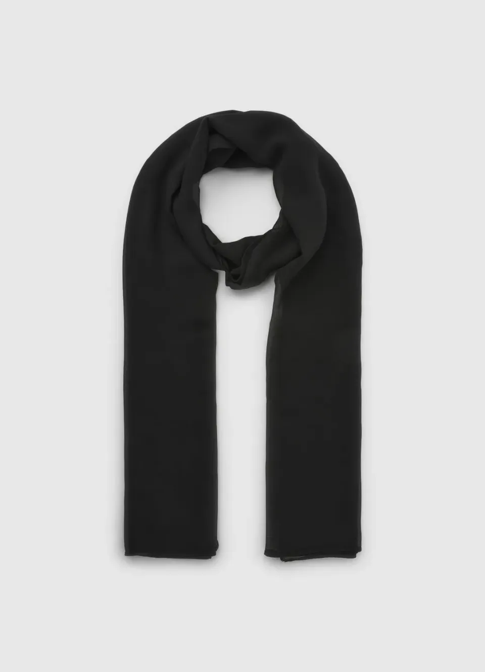 Calliope foulard uni georgette 150x65cm femme