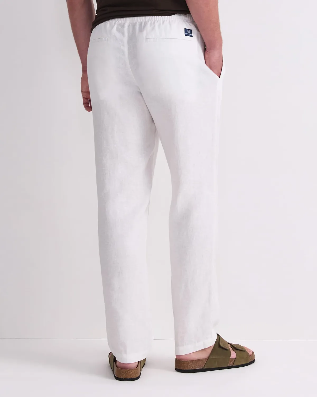 Sportscraft Caffery pantalon lin teint homme