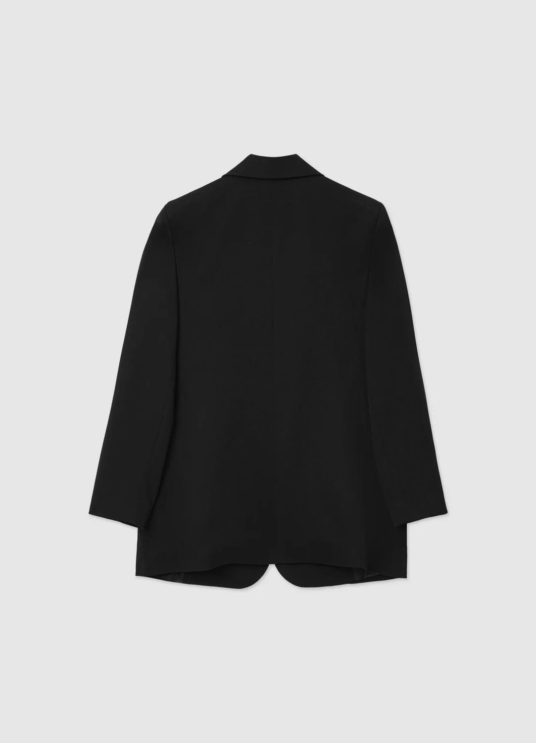 Calliope veste femme à crochets unie S col revers
