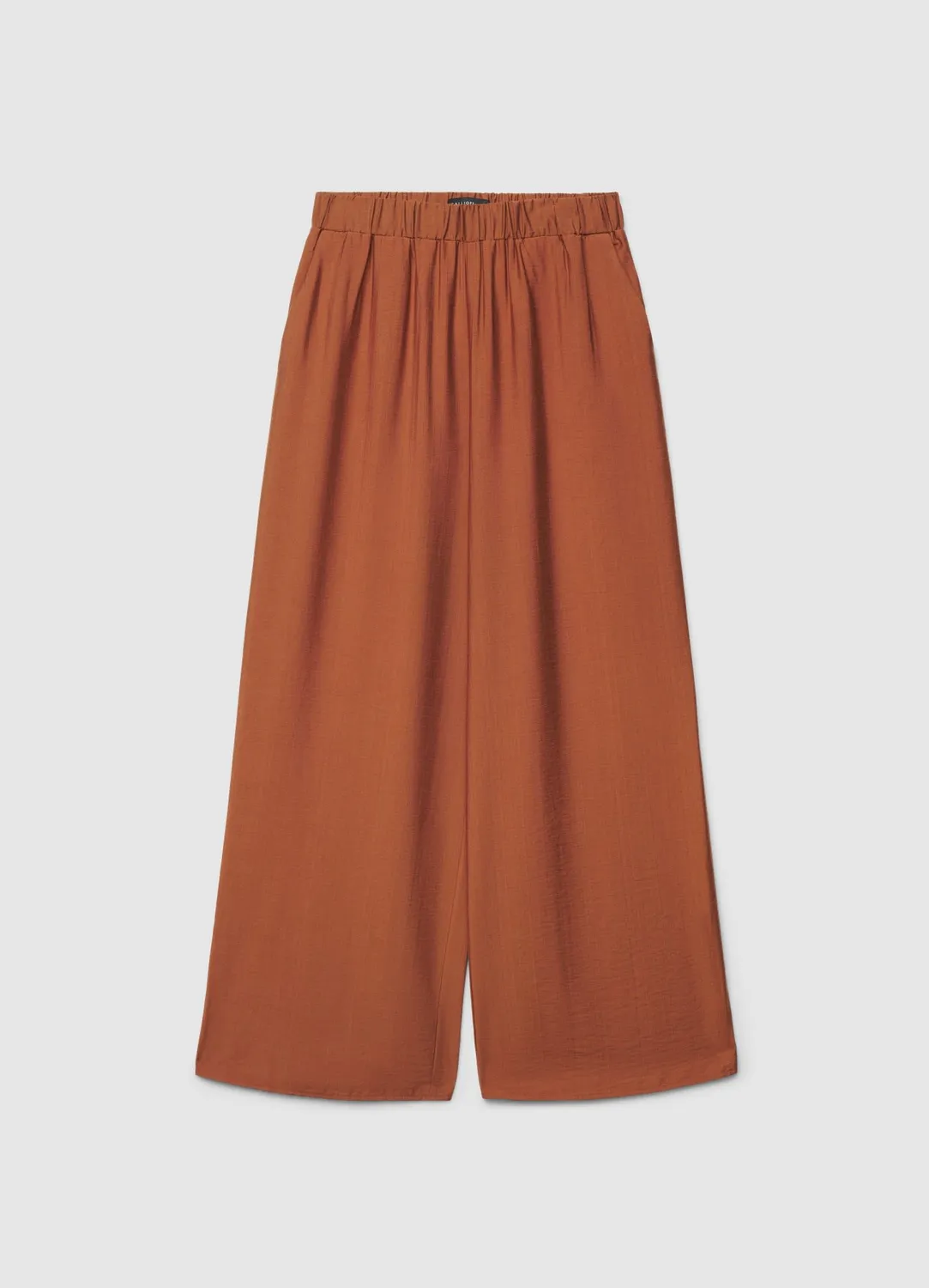 Calliope Pantalon palazzo femme uni élastique