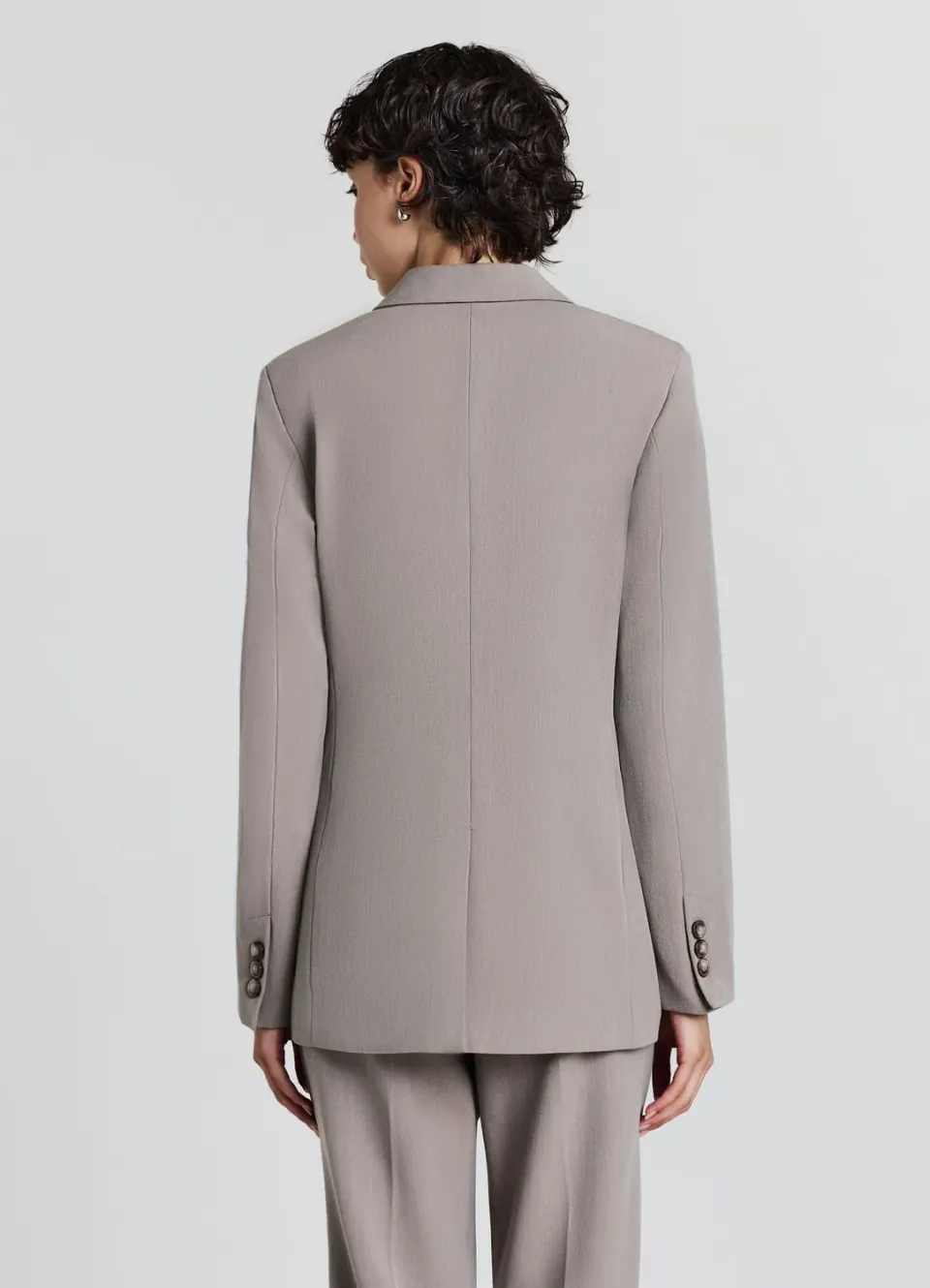 Calliope veste blazer double-boutonnage femme unie