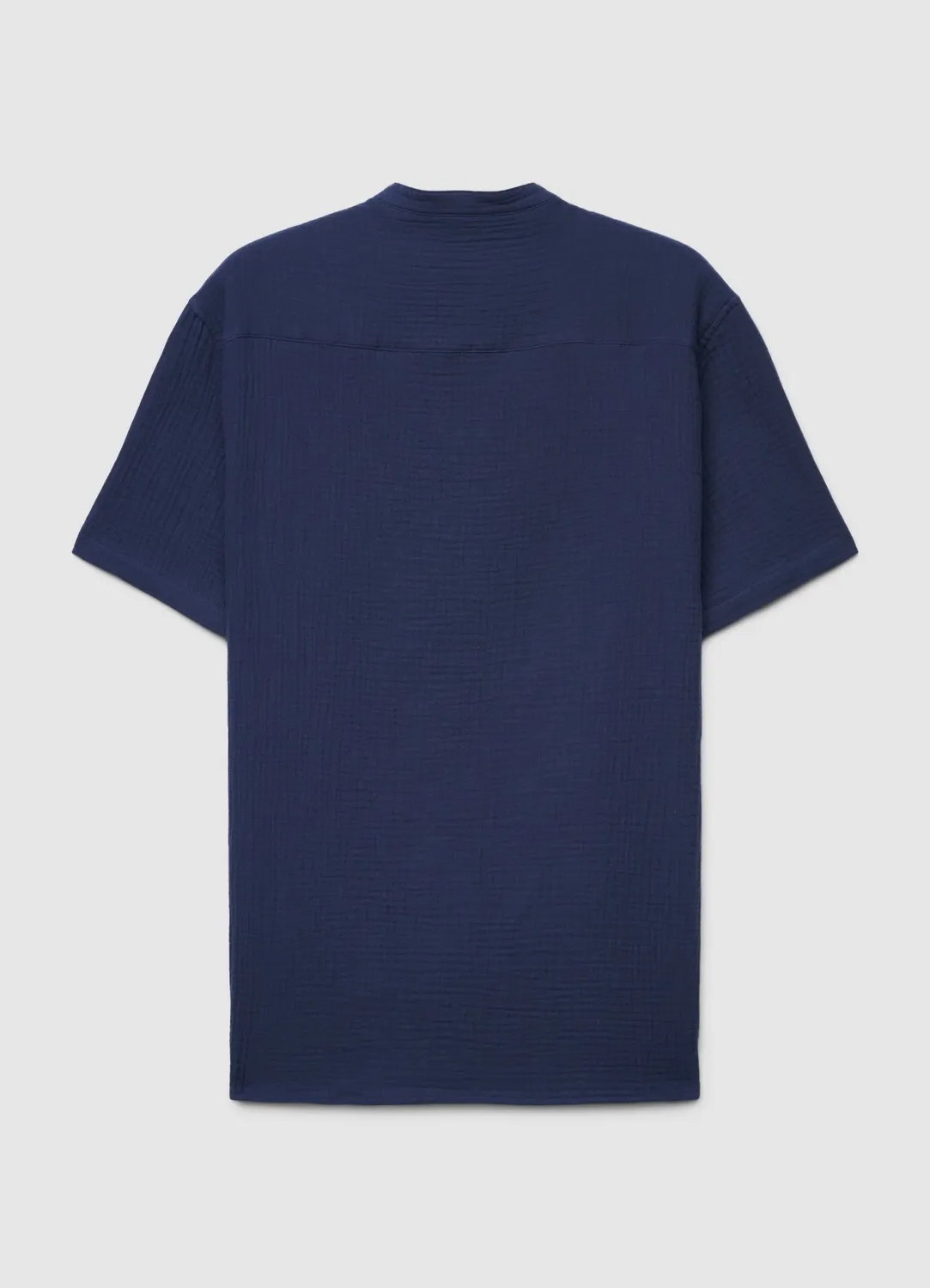 Calliope chemise col mao homme manches courtes