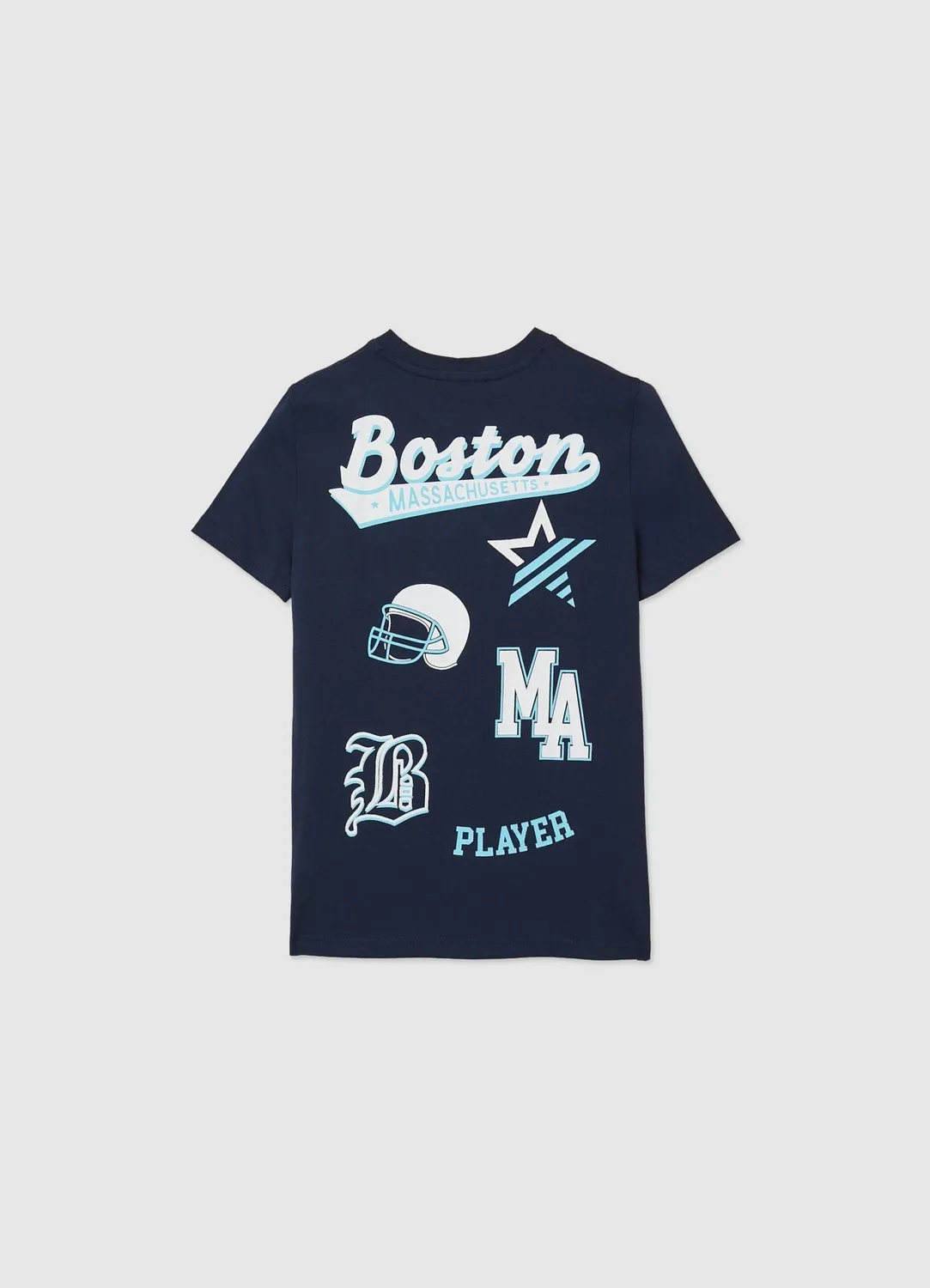 Calliope T-shirt college t-shirt enfant coton imprimé
