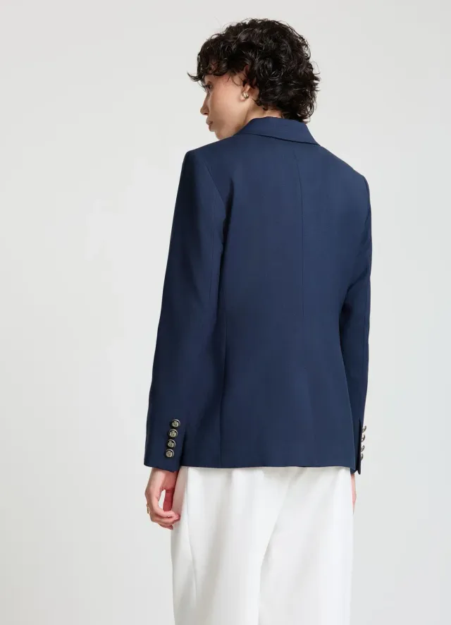 Calliope veste croisée femme boutons dorés
