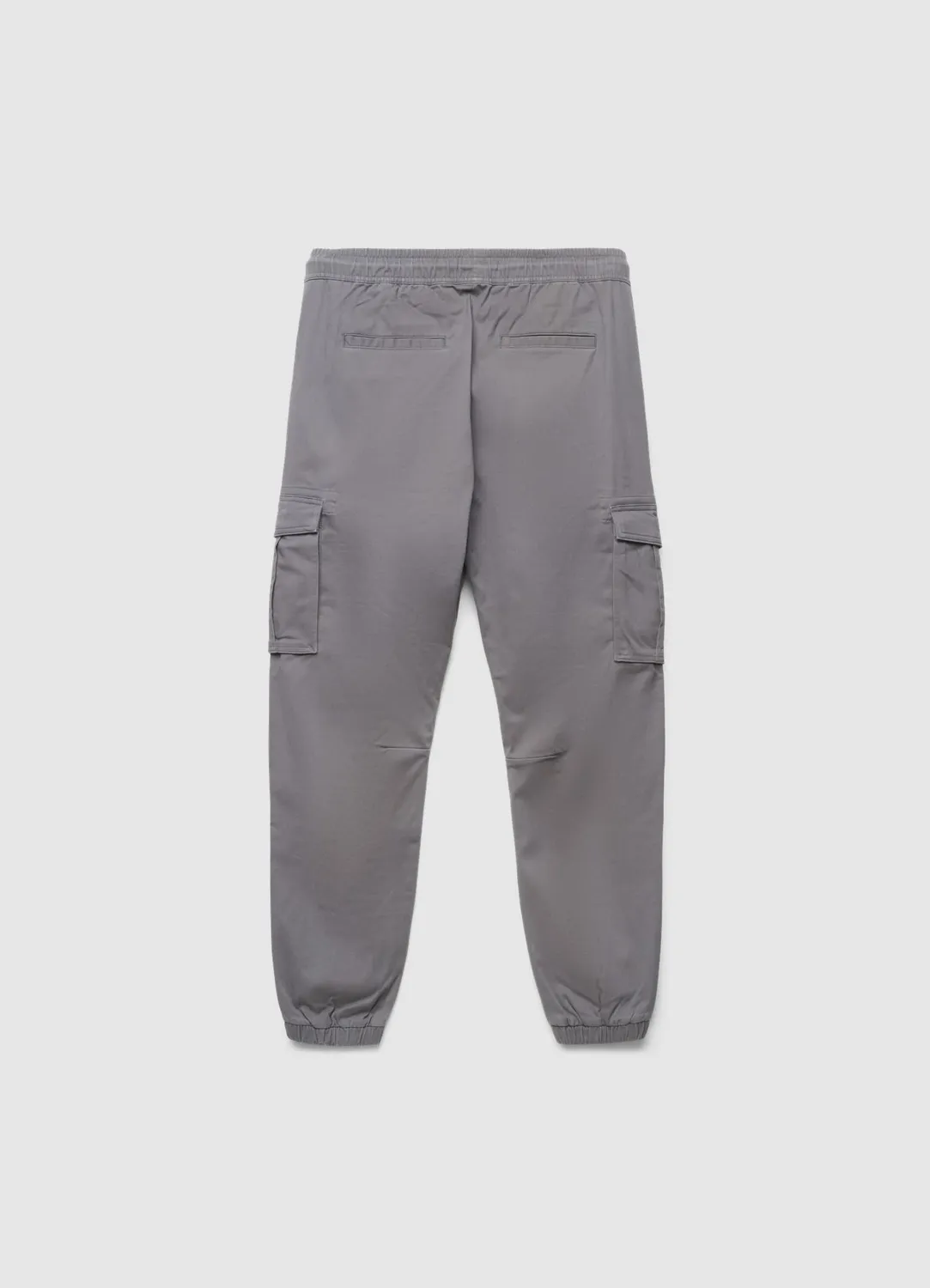 Calliope pantalon jogger cargo homme uni à cordon