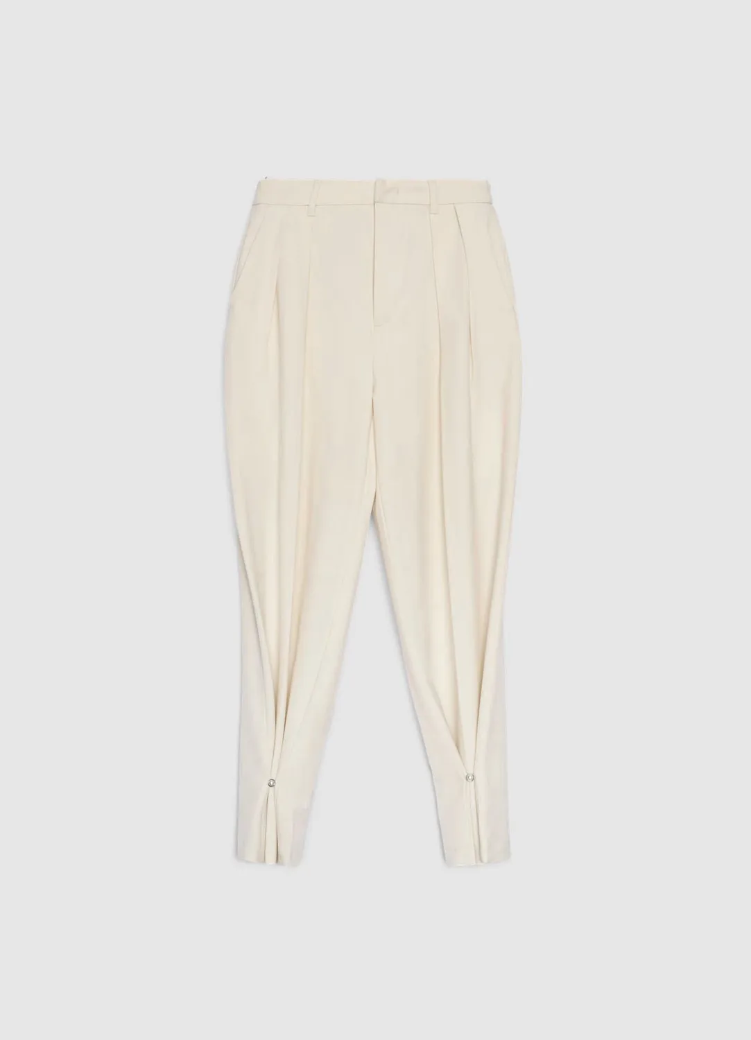 Calliope pantalon à pinces femme jambe droite