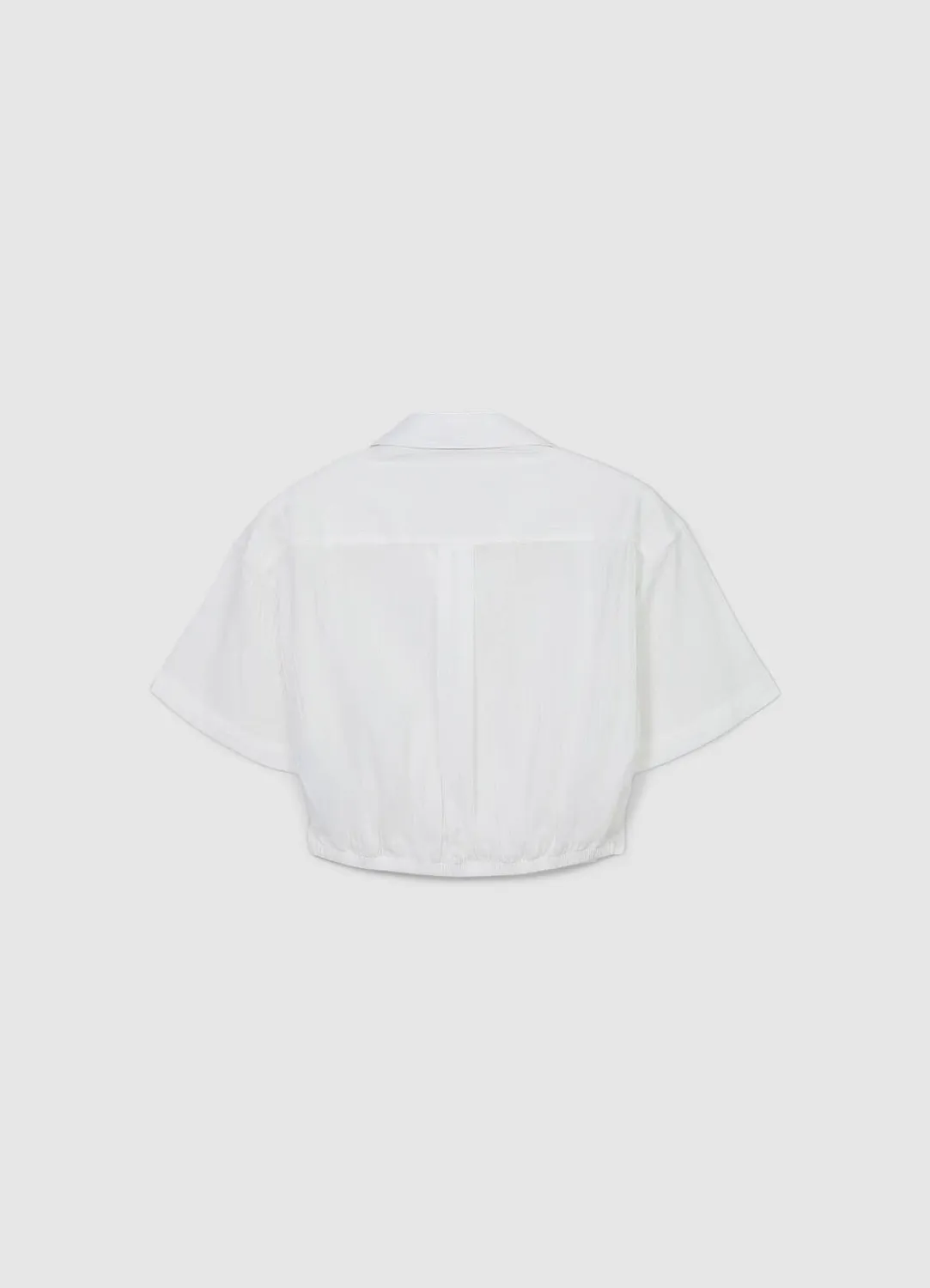 Calliope chemise relief coton femme manches courtes