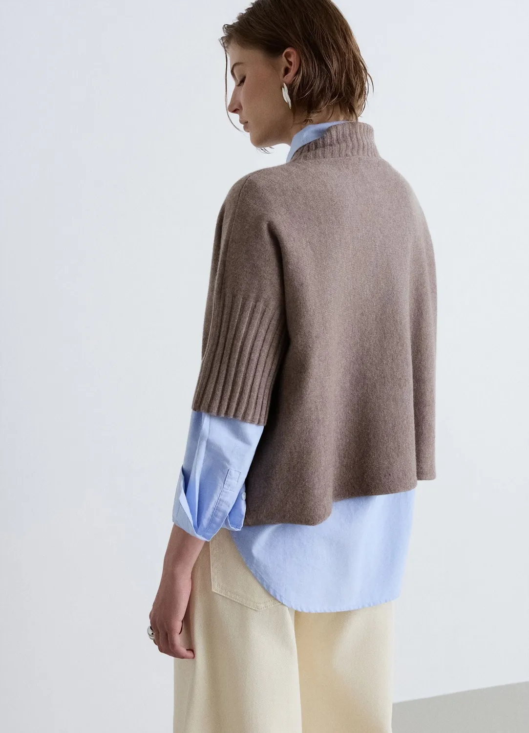 Calliope pull col bateau manches 3/4 femme uni