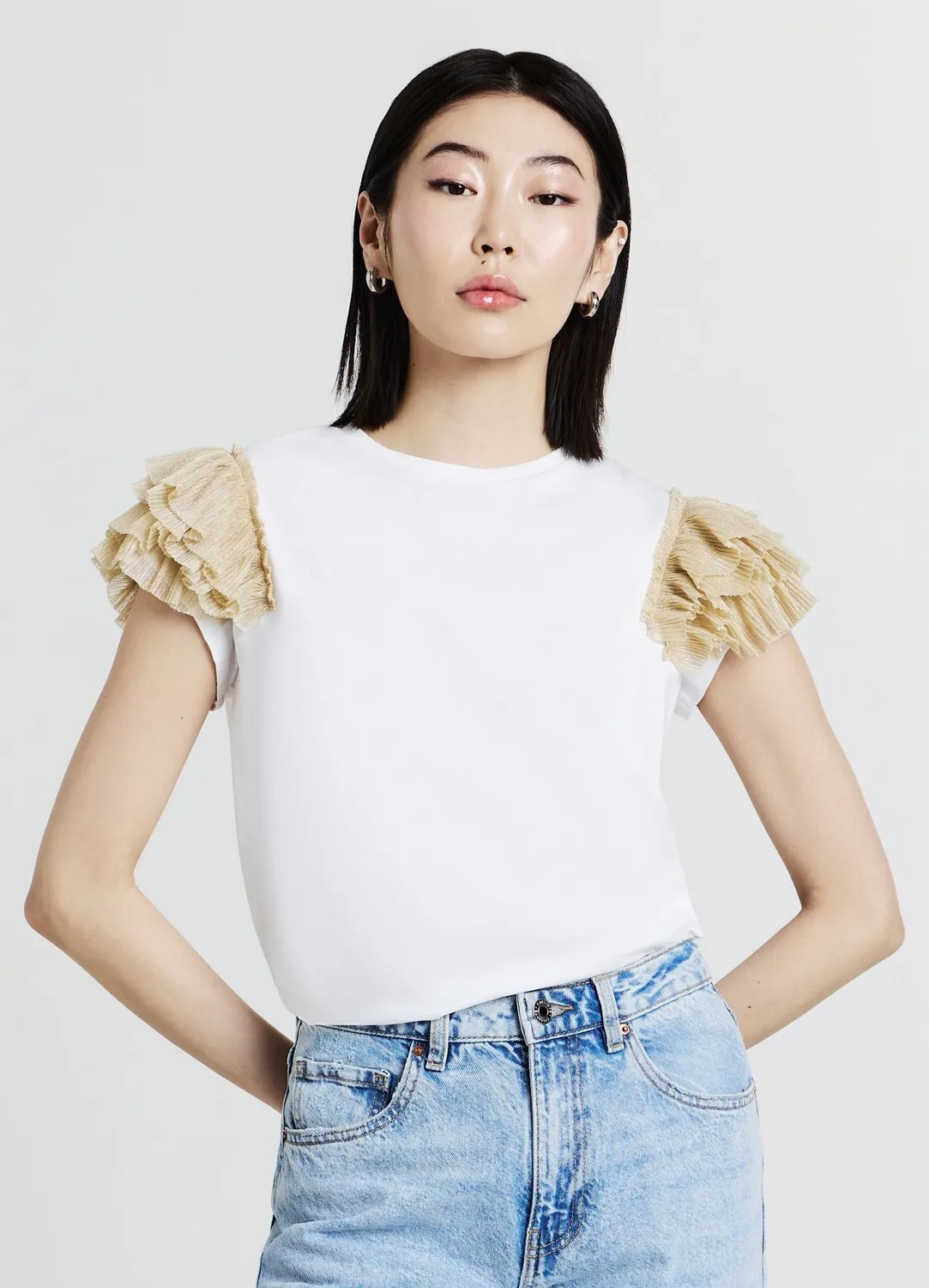 Calliope T-shirt coton femme tulle taille L