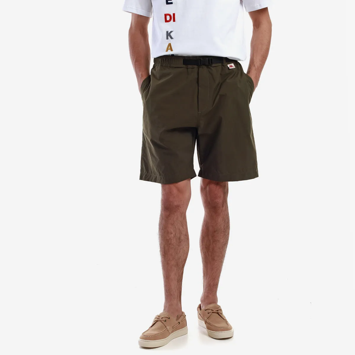 Robe di Kappa Helcar short homme vert nylon