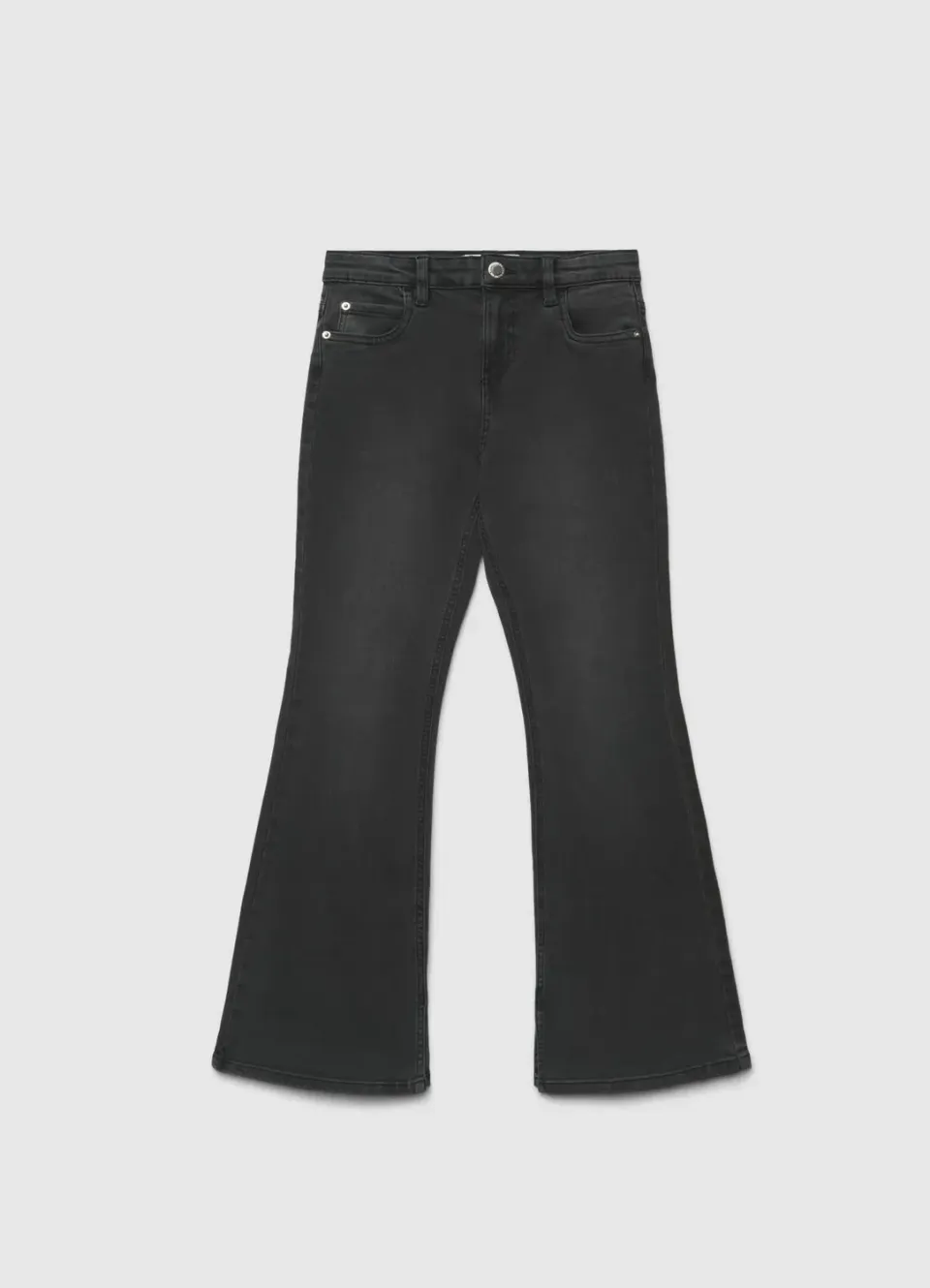 Calliope jean flare fille patte d'éléphant uni