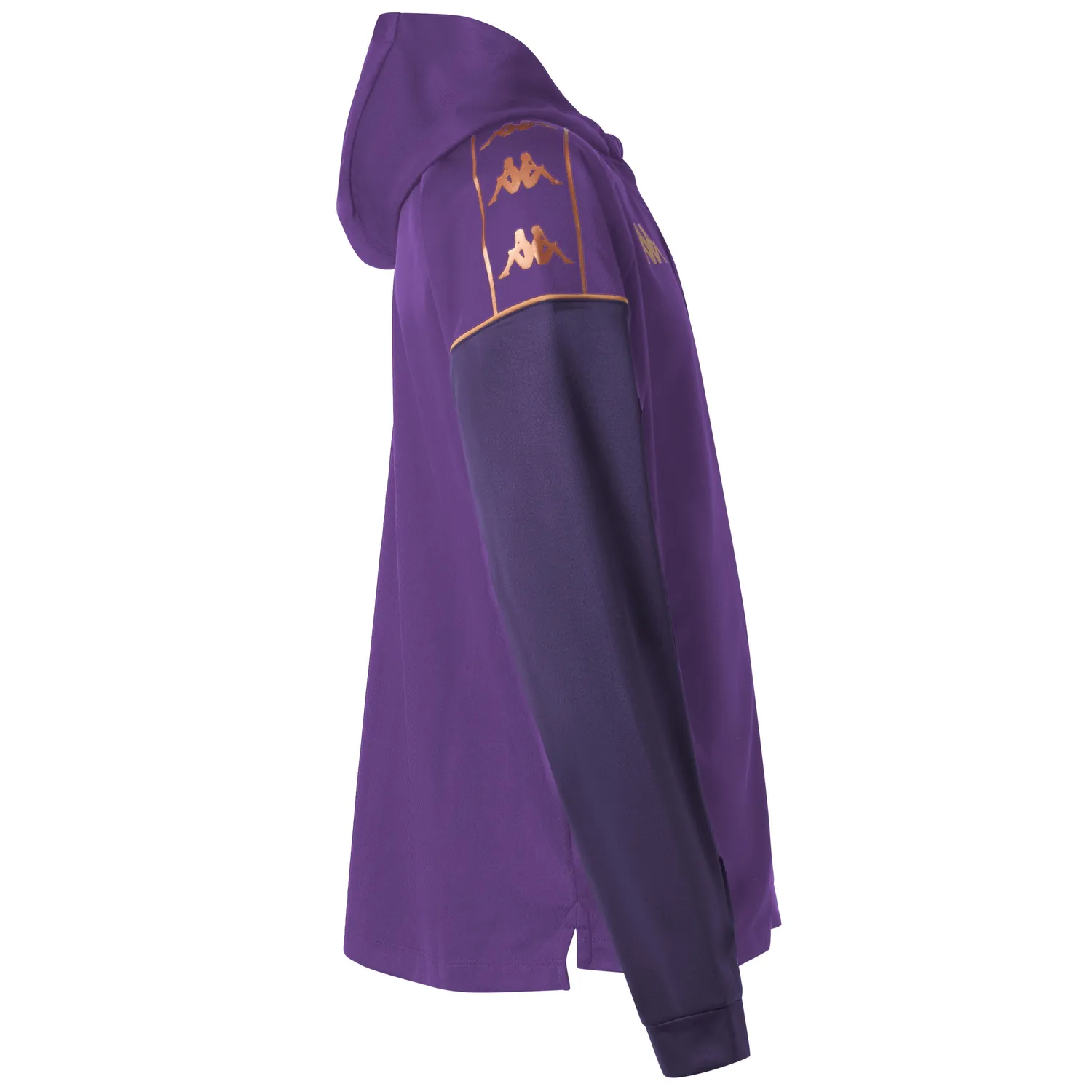 Kappa Mevolo veste enfant violet à capuche