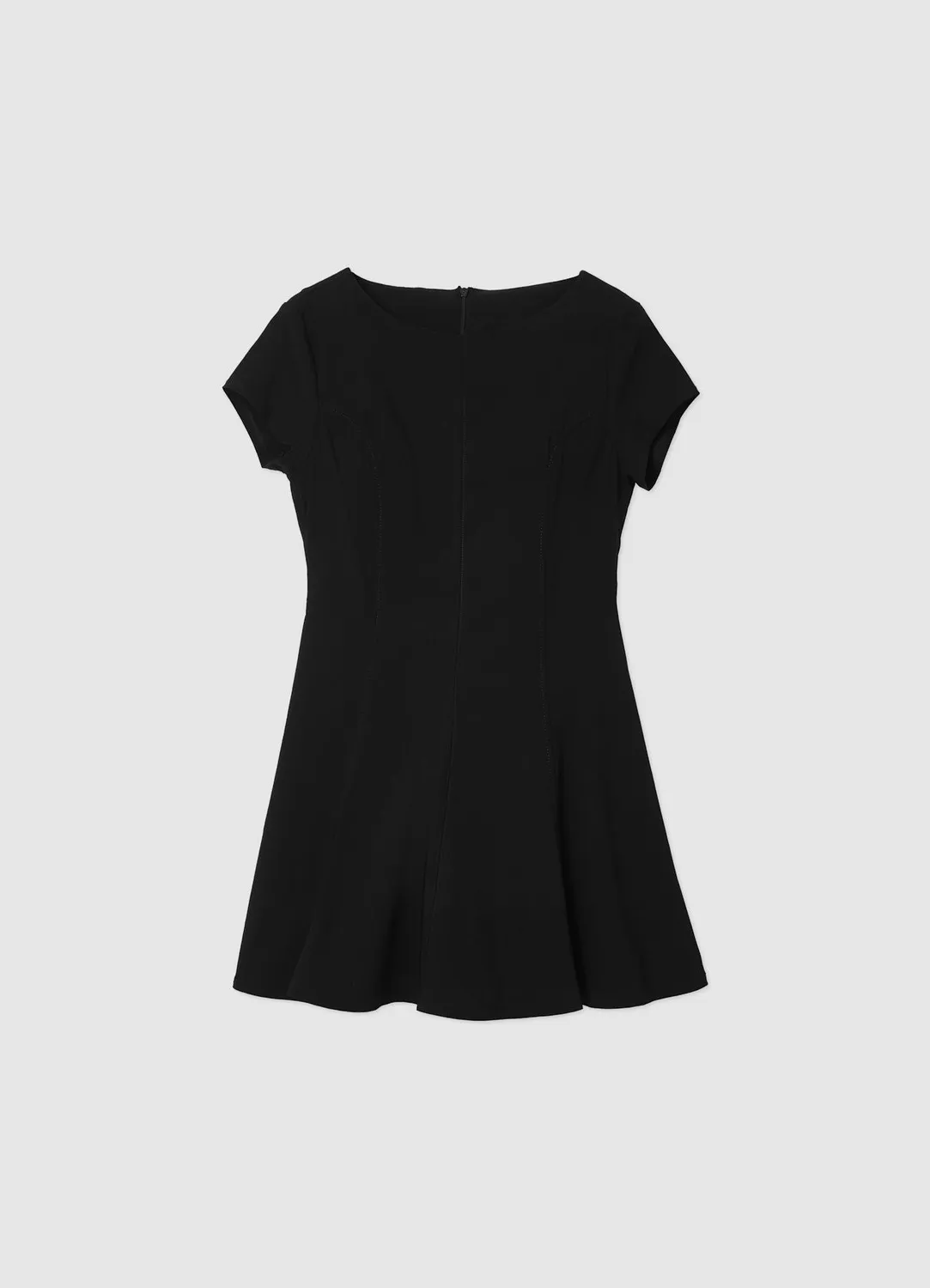 Calliope robe évasée femme jupe godets manches courtes