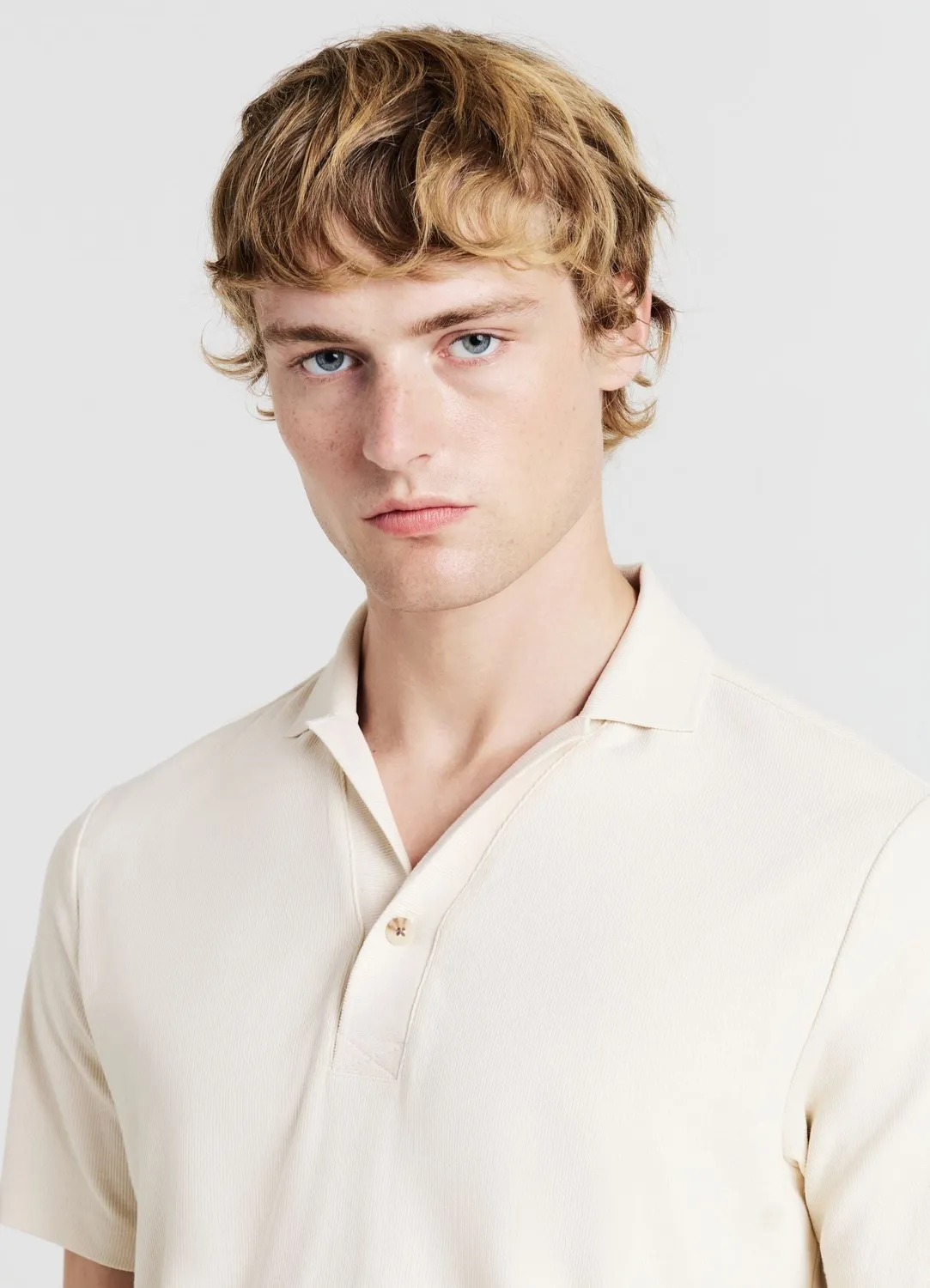 Calliope polo un bouton t-shirt homme