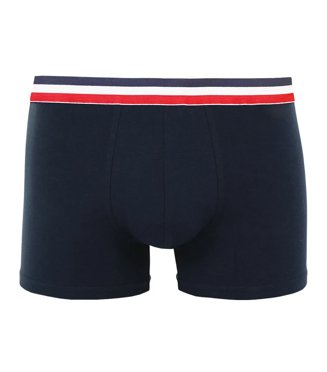 Cocorico Intemporel Supporter boxer homme marine coton