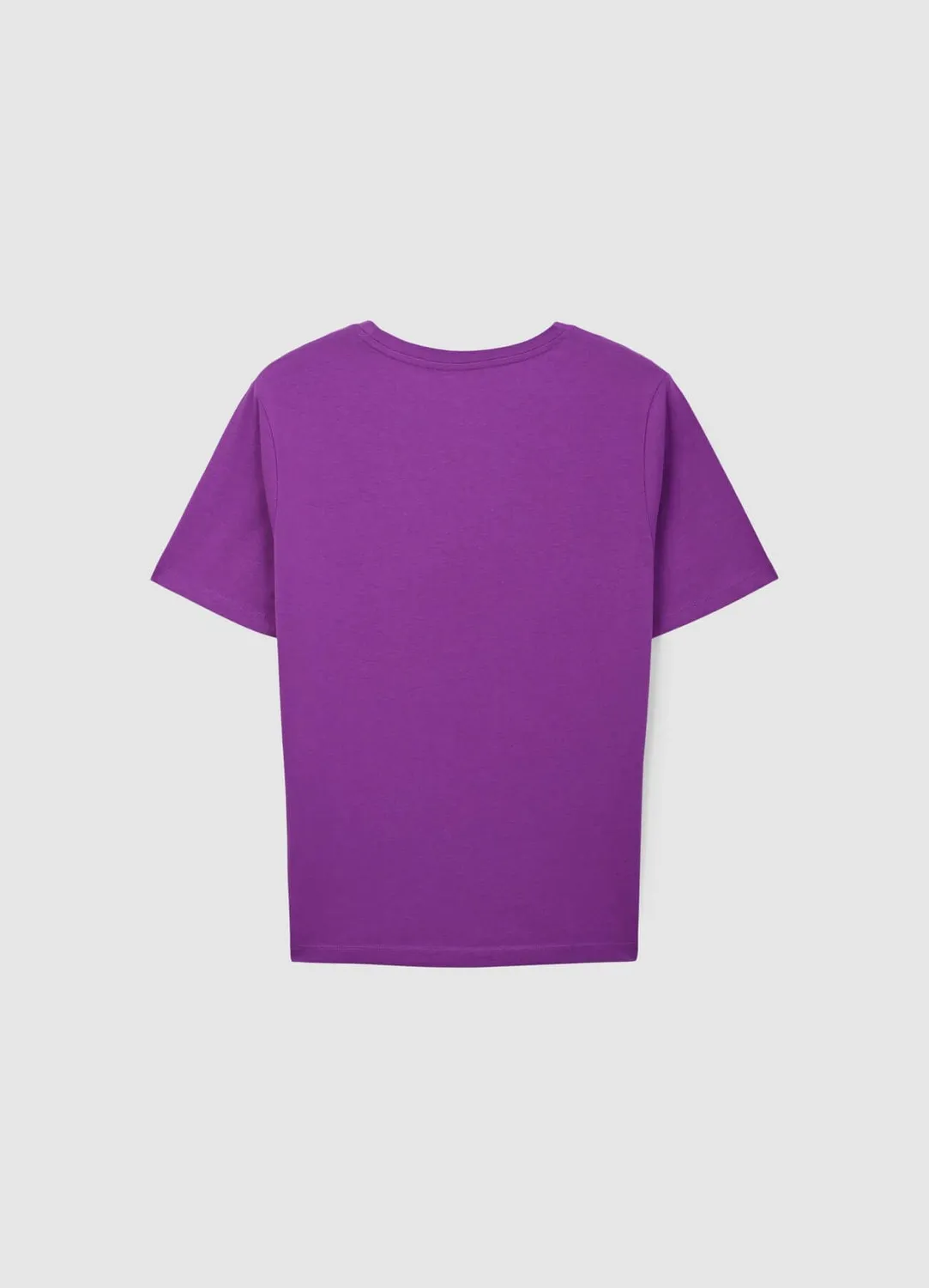 Calliope t-shirt strass coton uni femme
