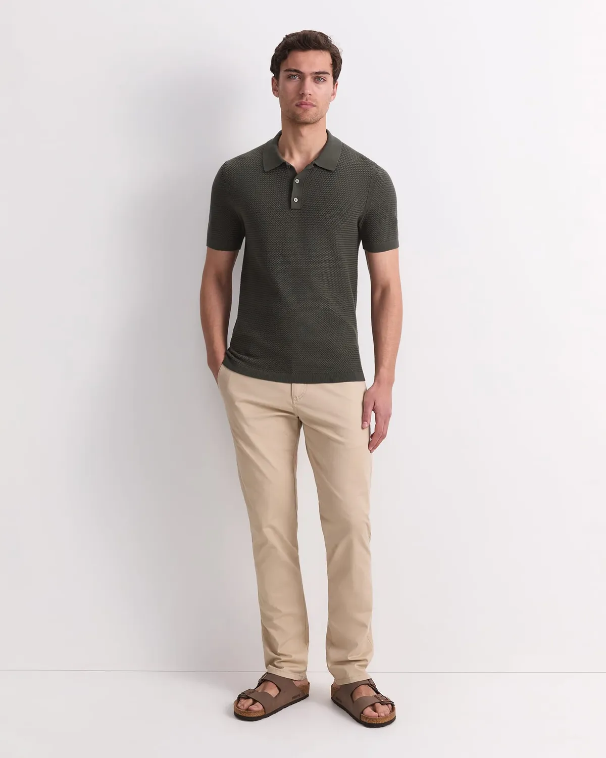 Sportscraft Alec polo maille coton manches courtes