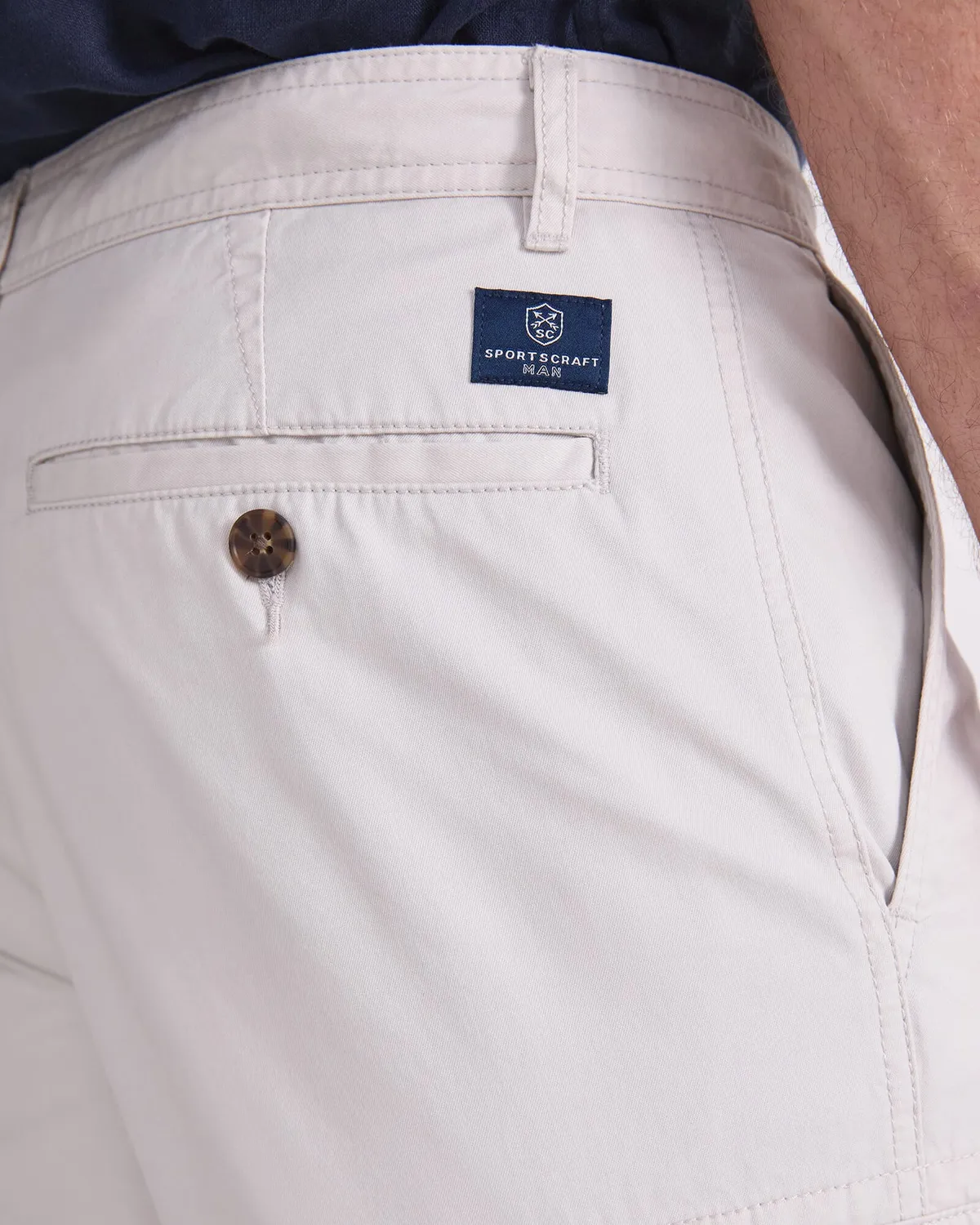 Sportscraft Cargo bermuda coton homme voyage