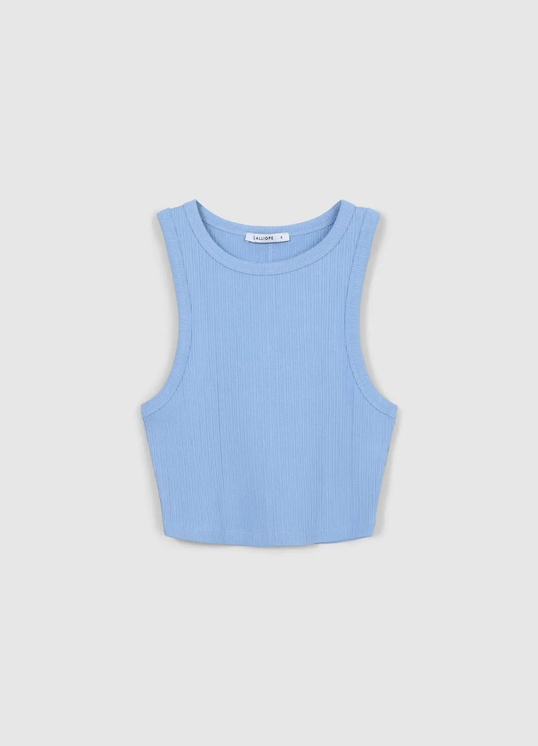Calliope top dos nageur côtelé coton femme