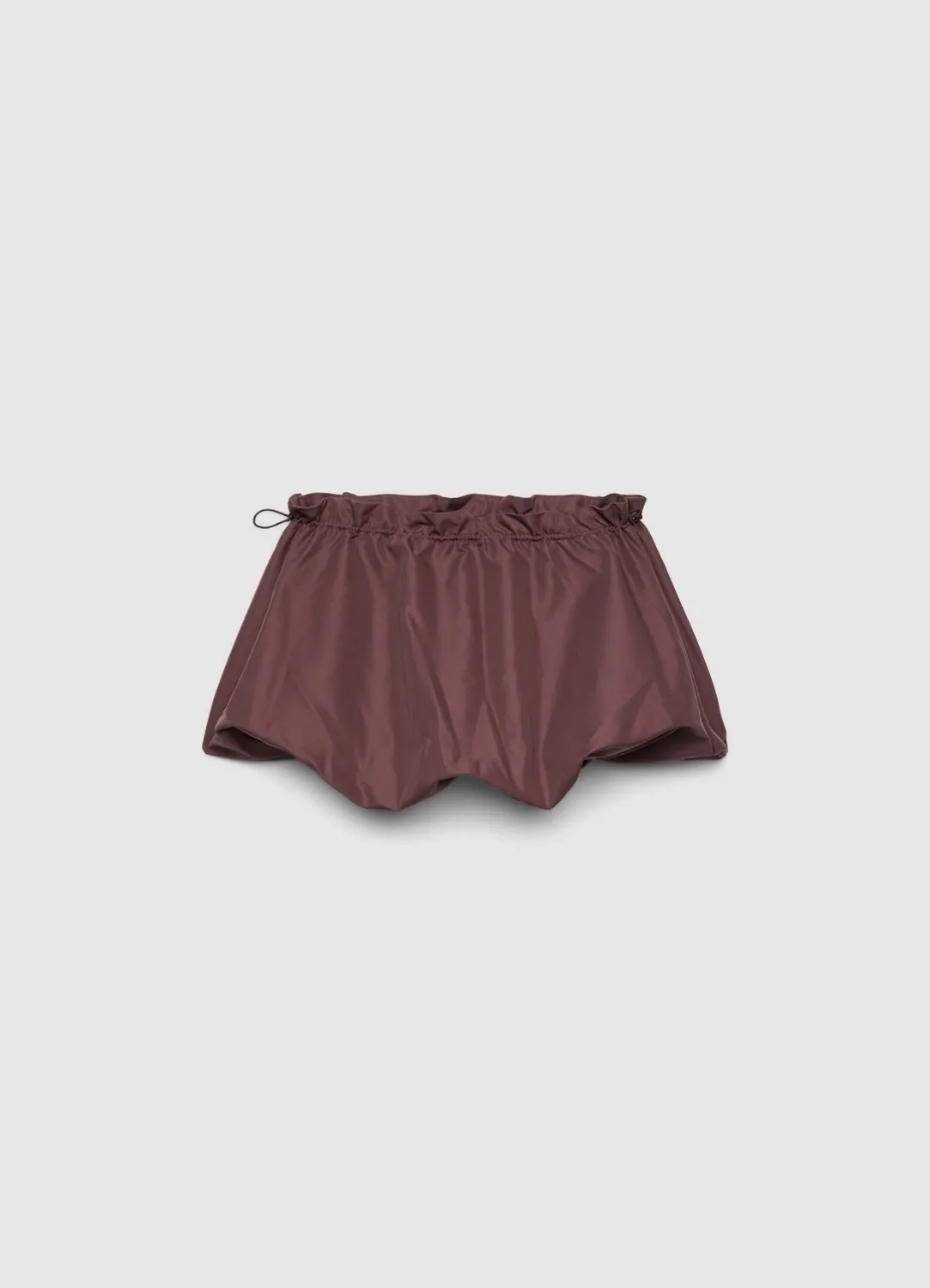 Calliope jupe-culotte ballon unie femme taille haute