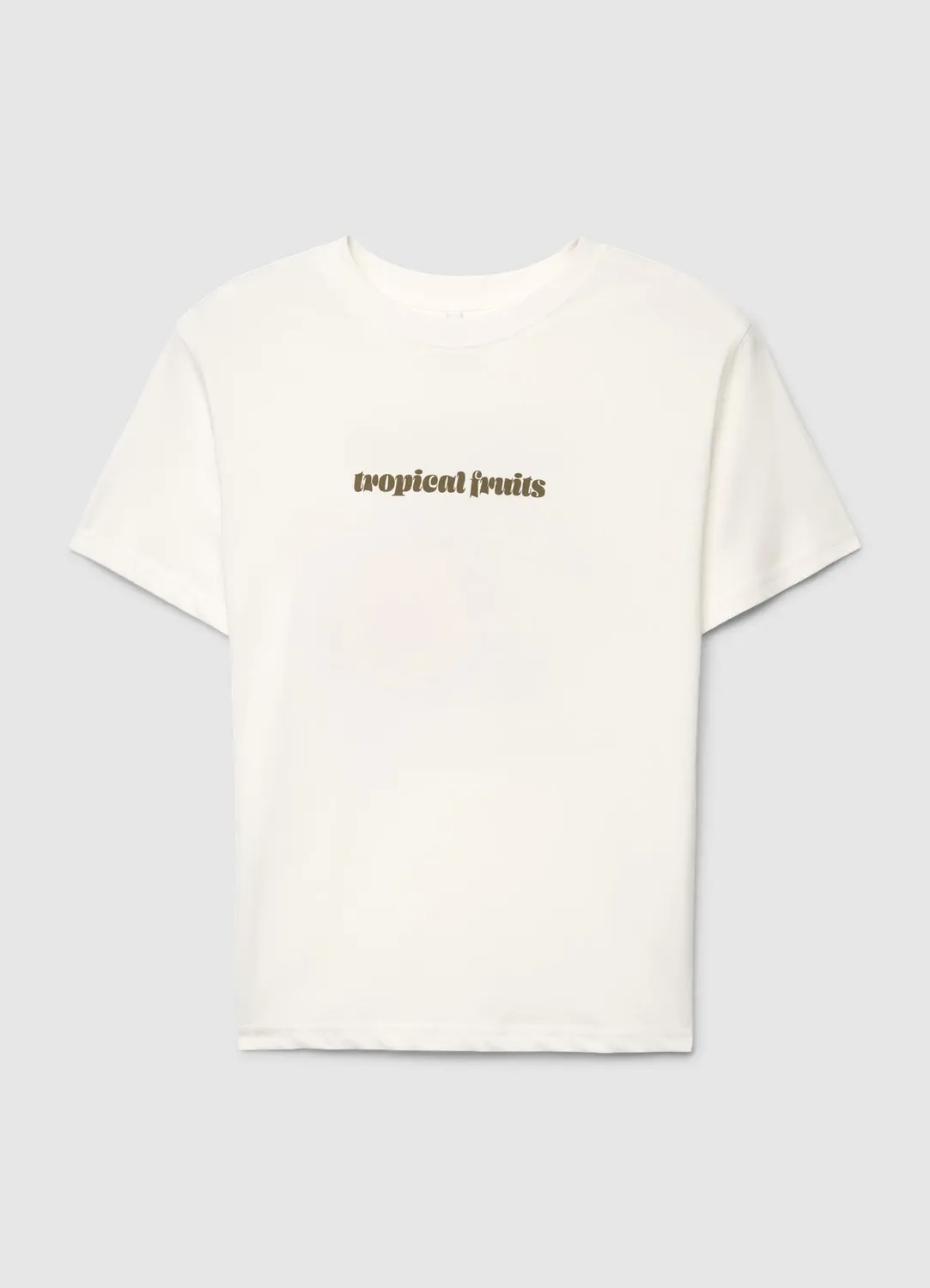 Calliope t-shirt femme col rond imprime fruit dos