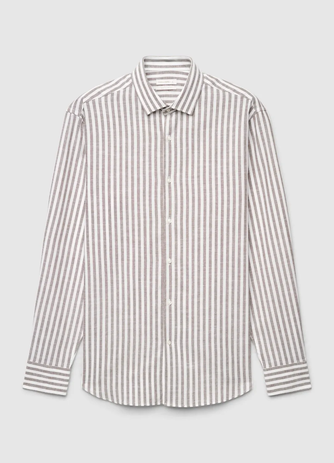Calliope chemise rayée homme manches longues M